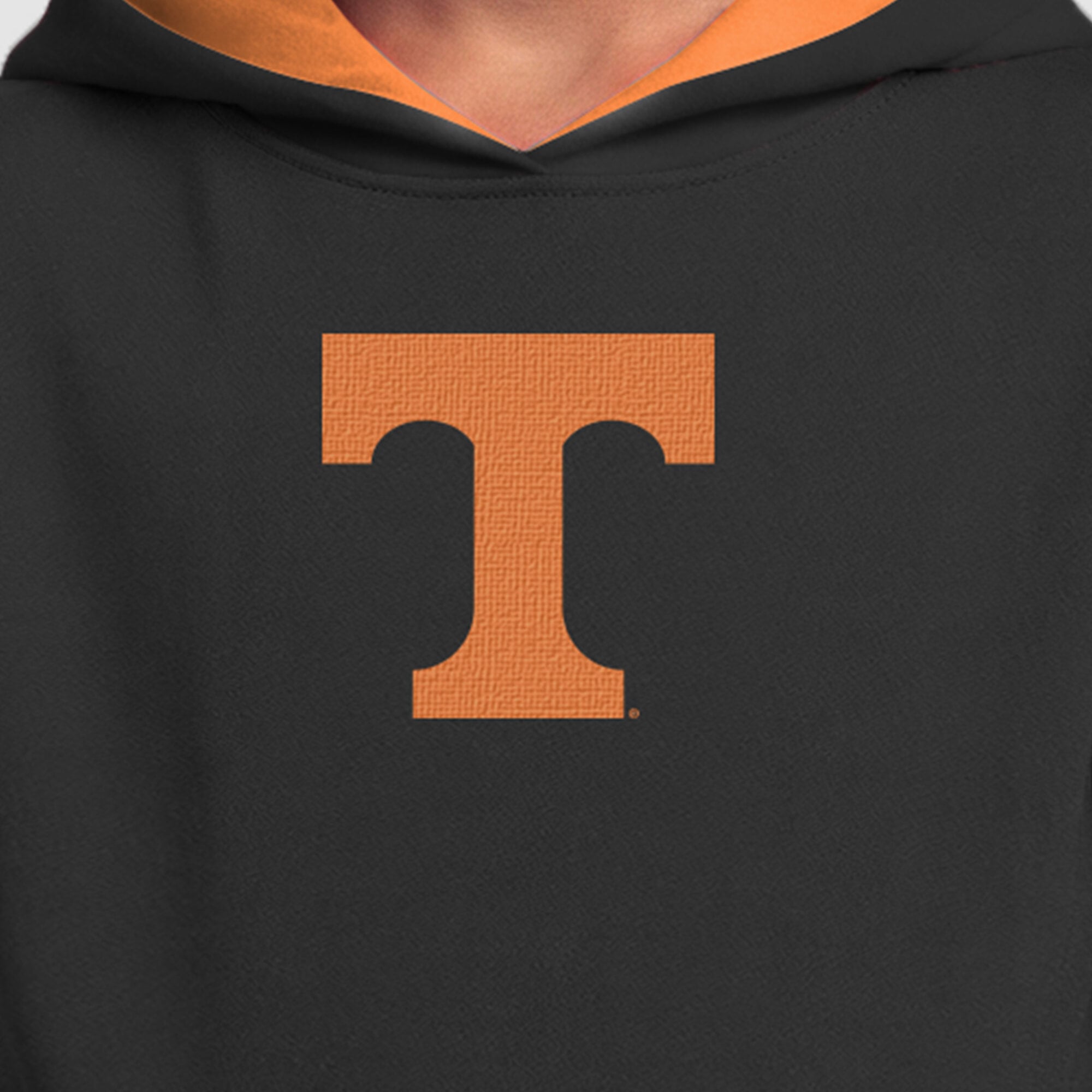 Sweat à capuche polaire noir Youth Champion Tennessee Volunteers