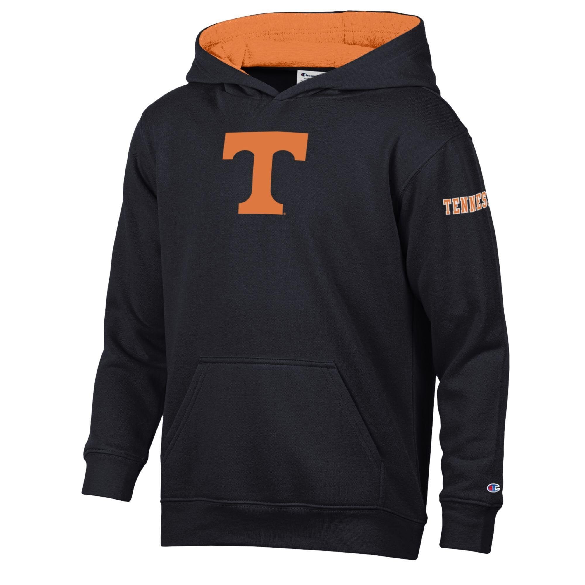 Sweat à capuche polaire noir Youth Champion Tennessee Volunteers