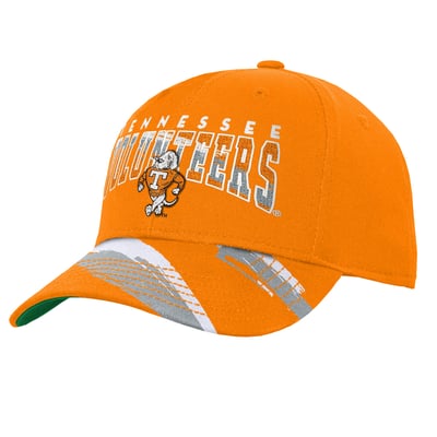Tennessee Volunteers Mitchell & Ness Youth Mascot Streaks Pro Crown Adjustable Hat - Tennessee Orange
