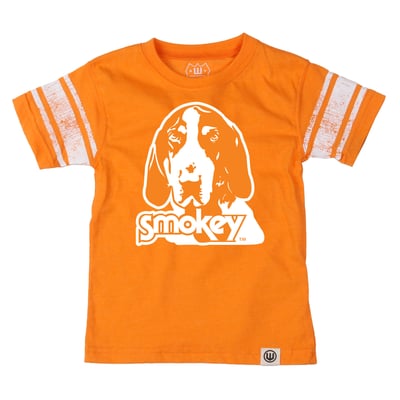 Tennessee Volunteers Wes & Willy Youth Football Jersey T-Shirt - Tennessee Orange