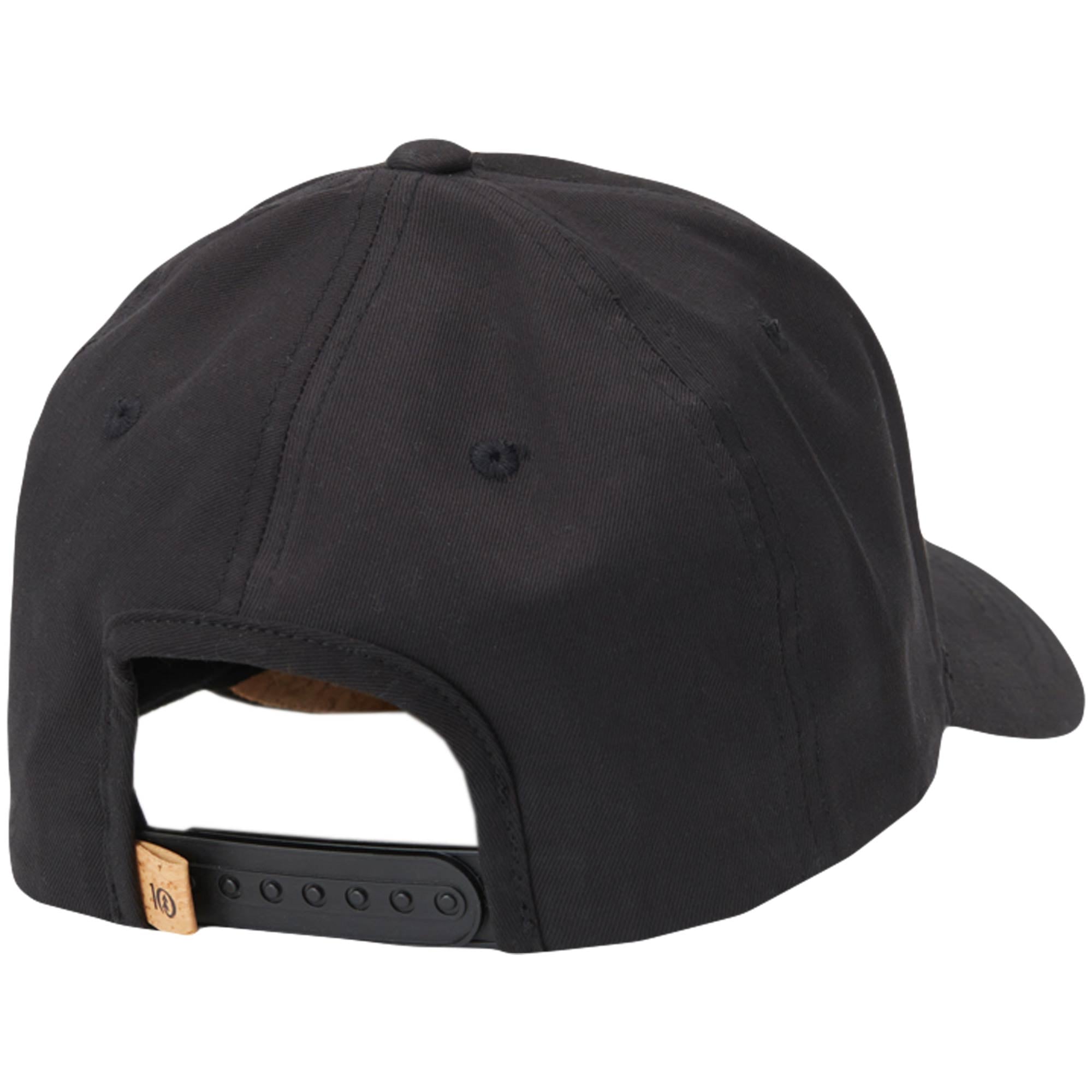Tentree pour hommes Black Cork Brim Snapback - Chapeau