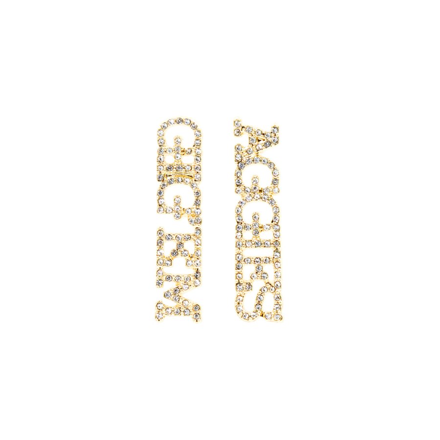 Brianna Cannon Texas A&M Aggies Gig'em Aggies Pavé Rhinestone Studs