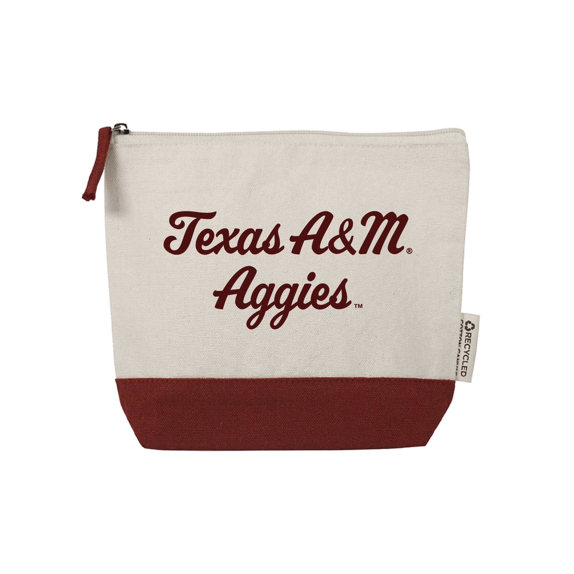 Pochette de sac à main crème Texas A&M Aggies