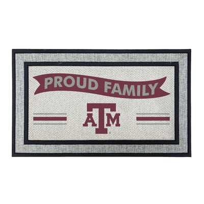 Texas A&M Aggies Jardine 18" x 30" Proud Family Doormat