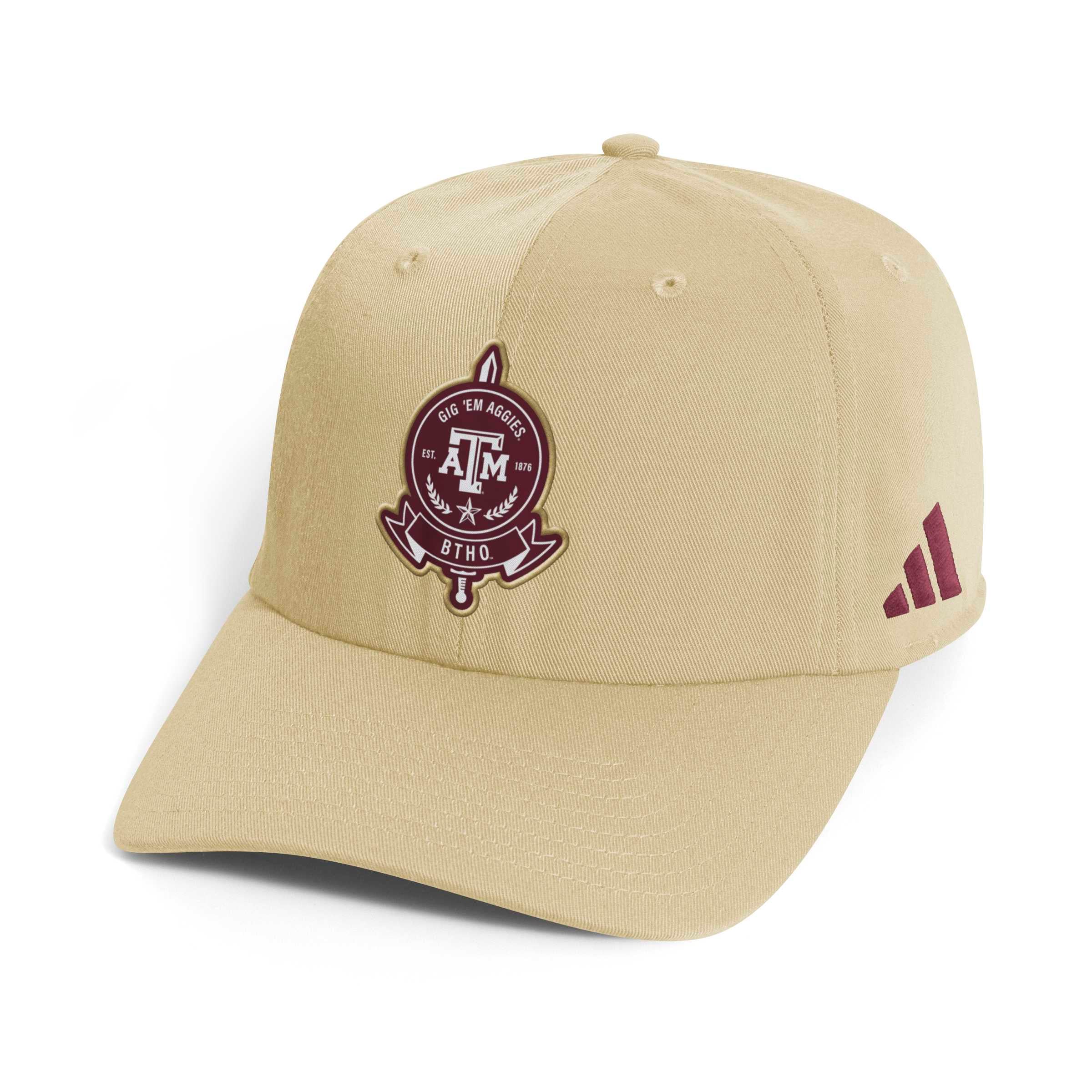 Men's adidas Beige Texas A&M Aggies Honor & Support Slouch Adjustable Hat