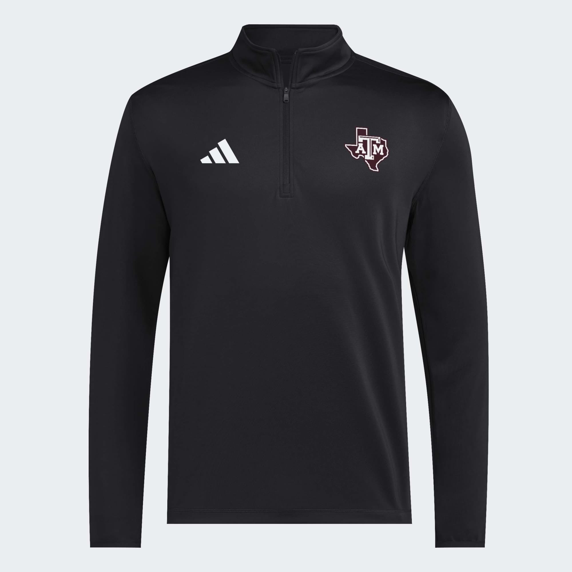 Men's adidas Maroon Texas A&M Aggies 2026 Sideline Ultimate 365 Woven Quarter-Zip Pullover