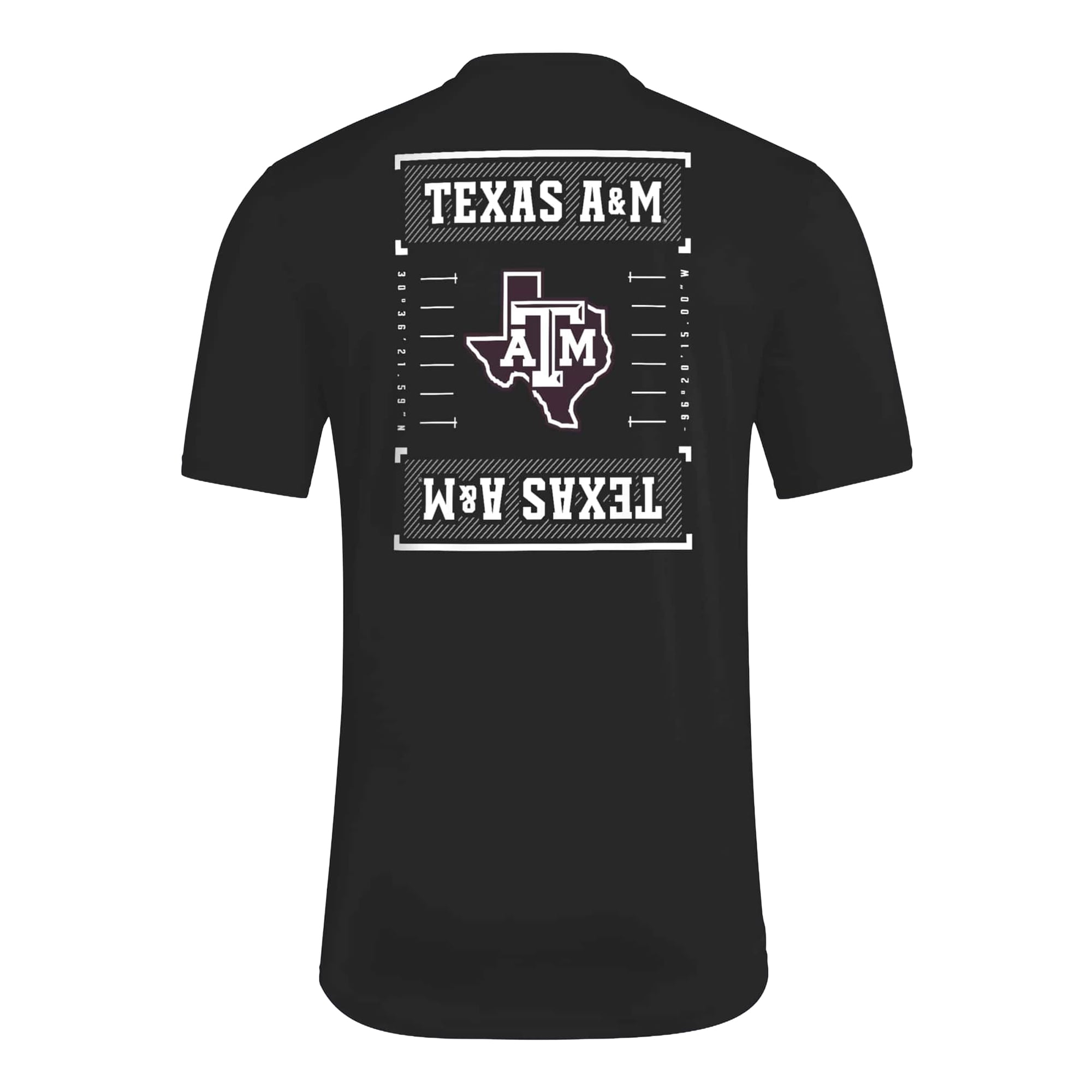 Men's adidas Black Texas A&M Aggies Locker Football Icon AEROREADY Pre-Game T-Shirt