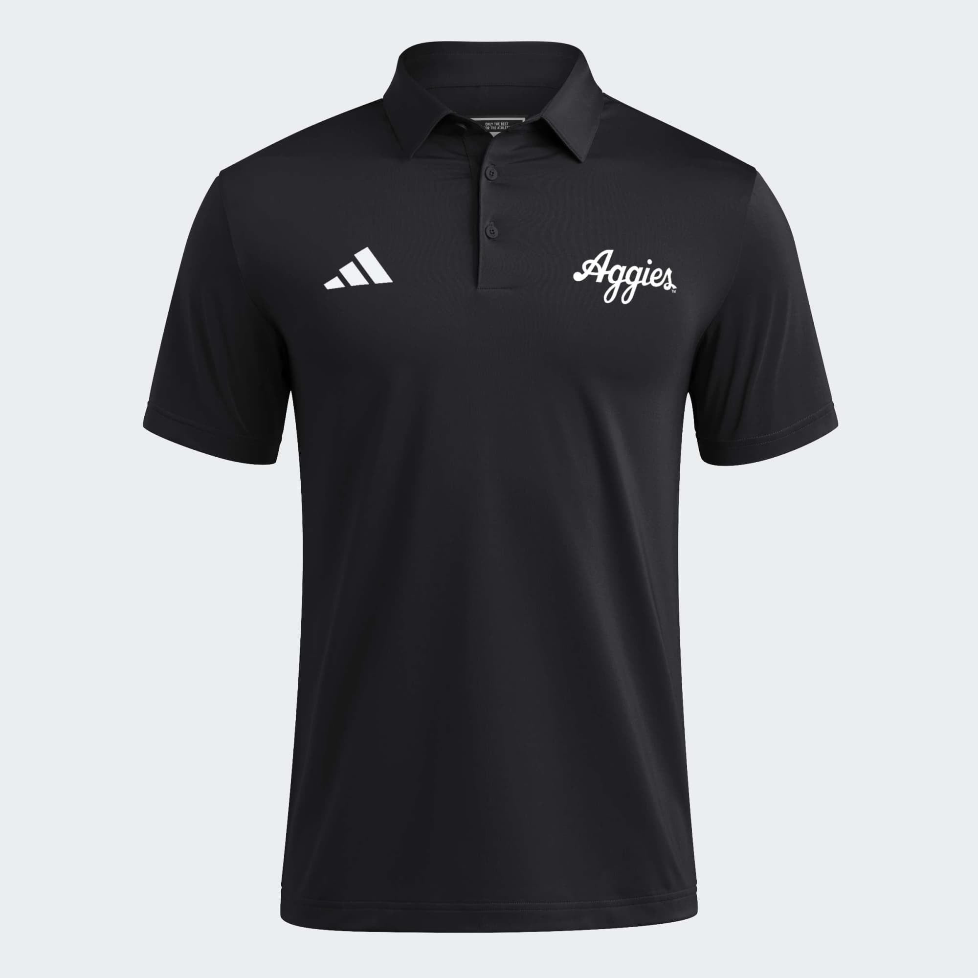 Polo adidas Ultimate 365 blanc pour homme, Texas A&M Aggies