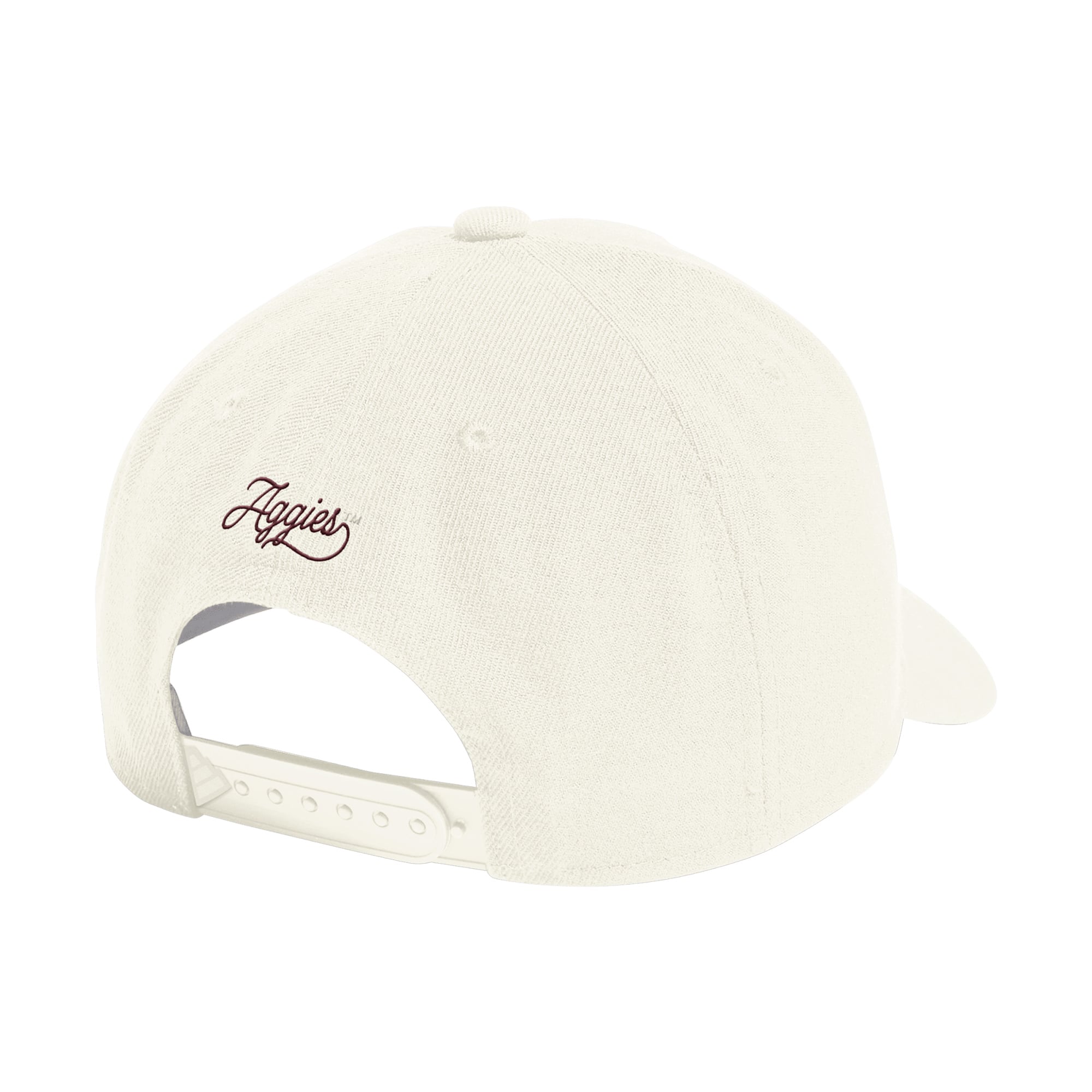 Men's adidas Cream Texas A&M Aggies Elevated A-Frame Adjustable Hat