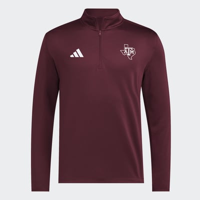 Texas A&M Aggies adidas 2026 Sideline Ultimate 365 Woven Quarter-Zip Pullover - Maroon