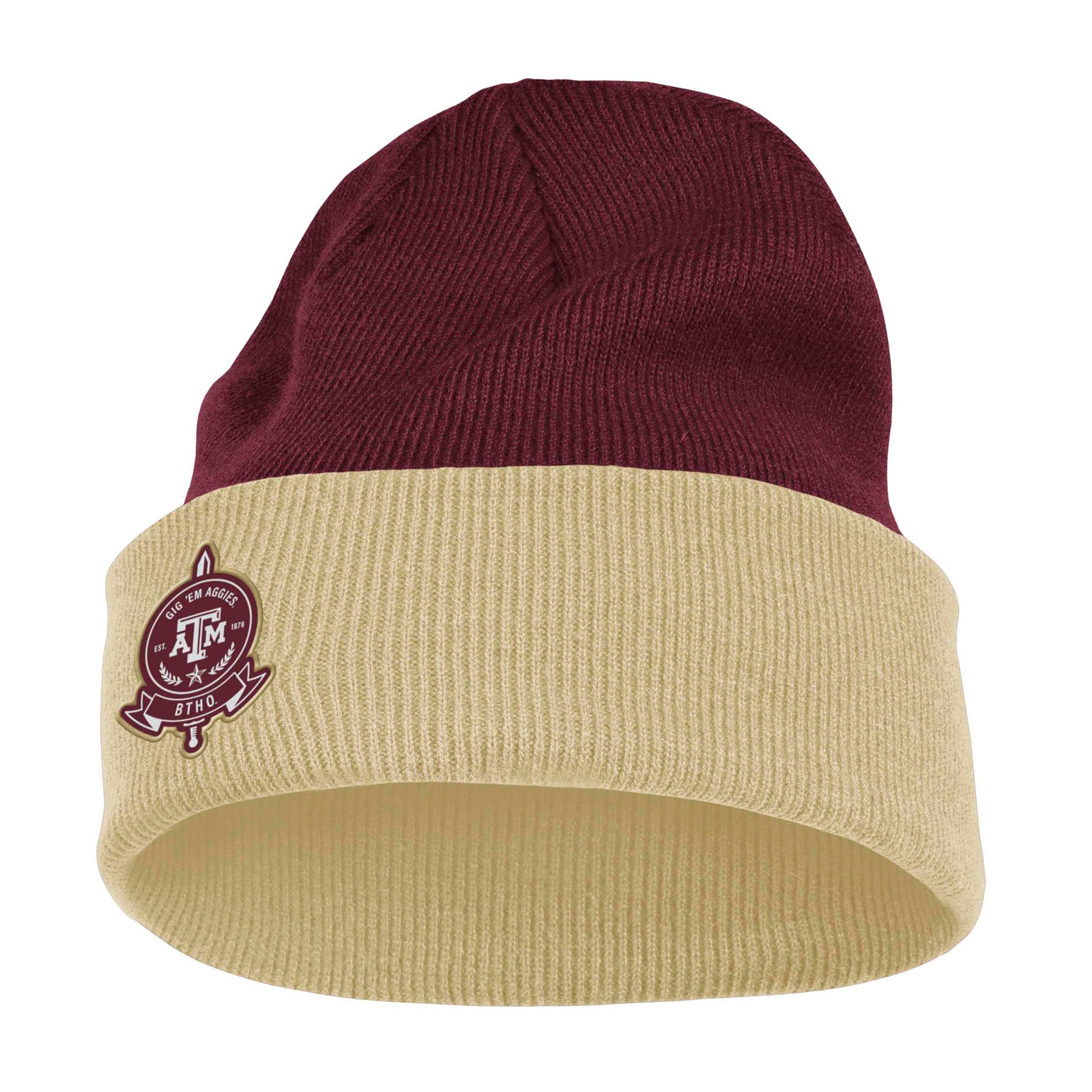 Men's adidas Maroon Texas A&M Aggies Honor & Support Cuffed Knit Hat