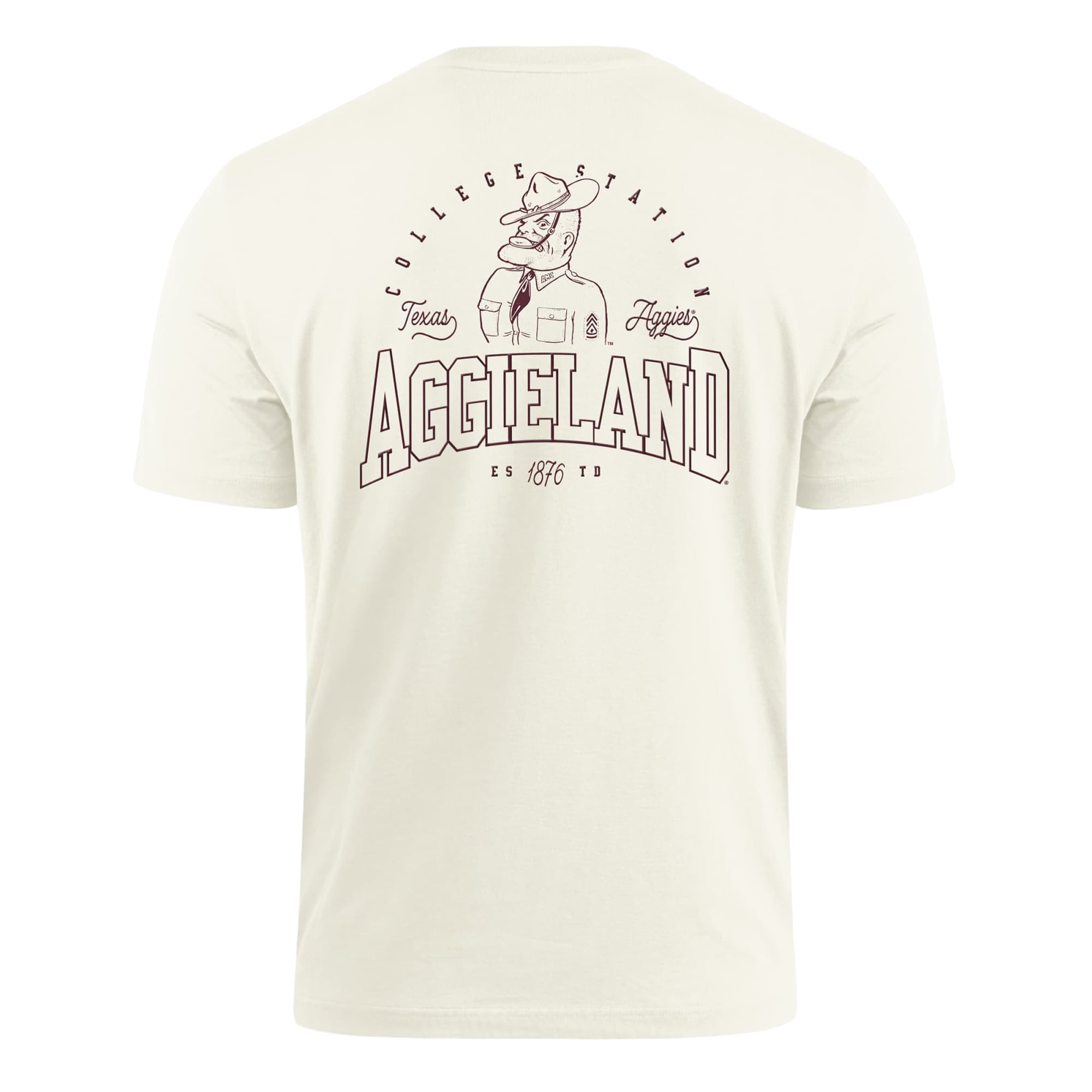 T-shirt adidas Natural Texas A&M Aggies Elevated Fan pour homme