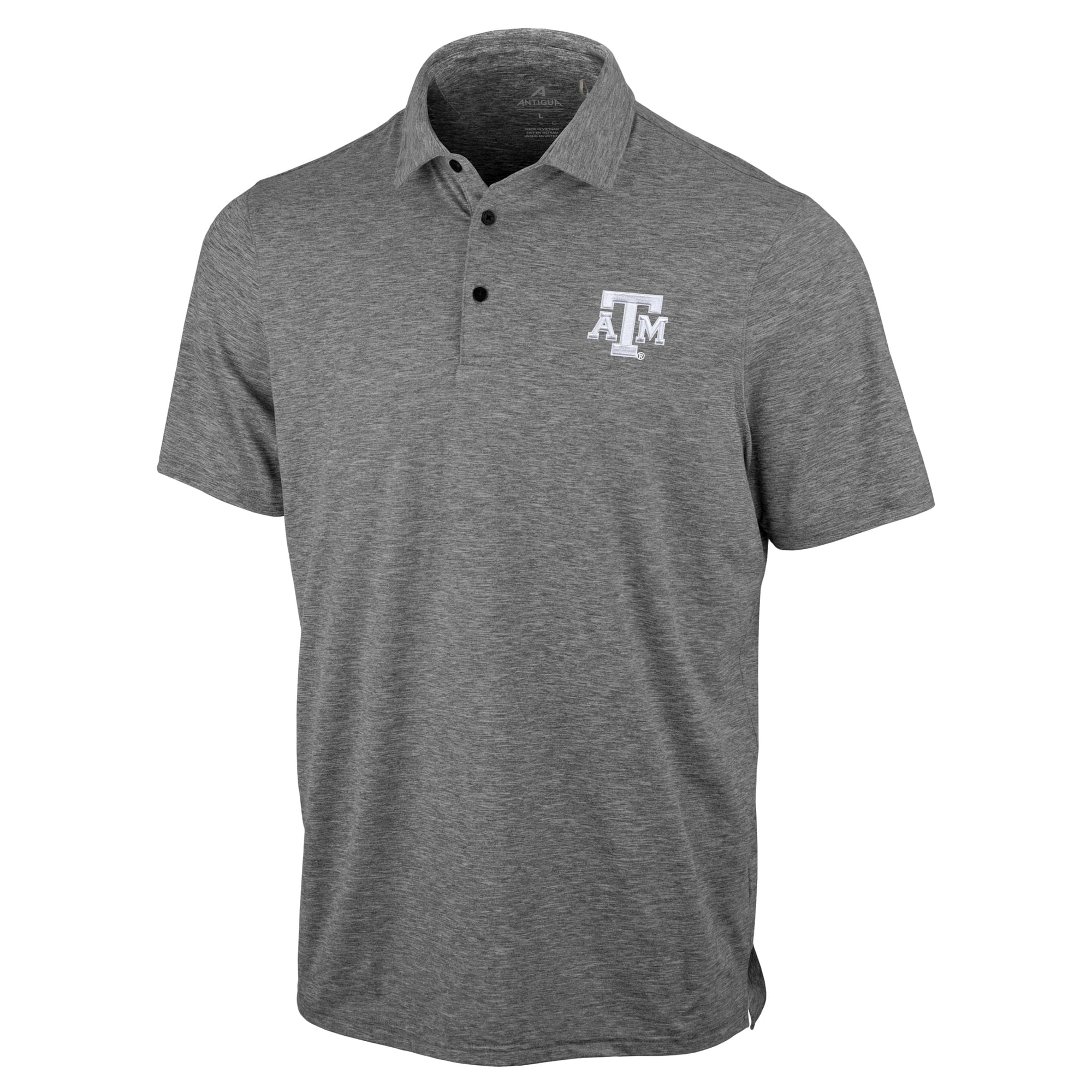 Men's Antigua Heather Texas A&M Aggies Static Polo