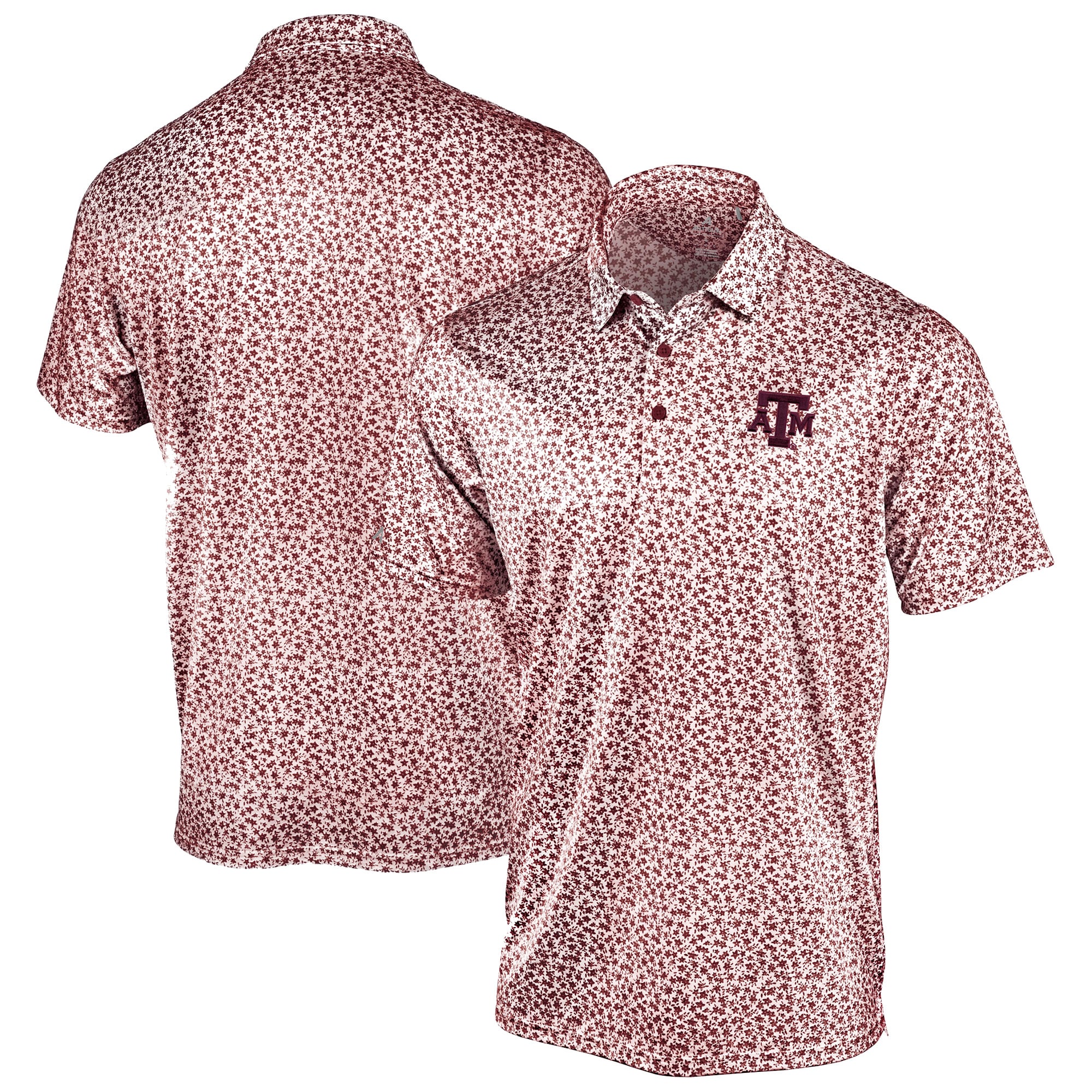 Polo Antigua Flourish bordeaux pour homme, Texas A&M Aggies