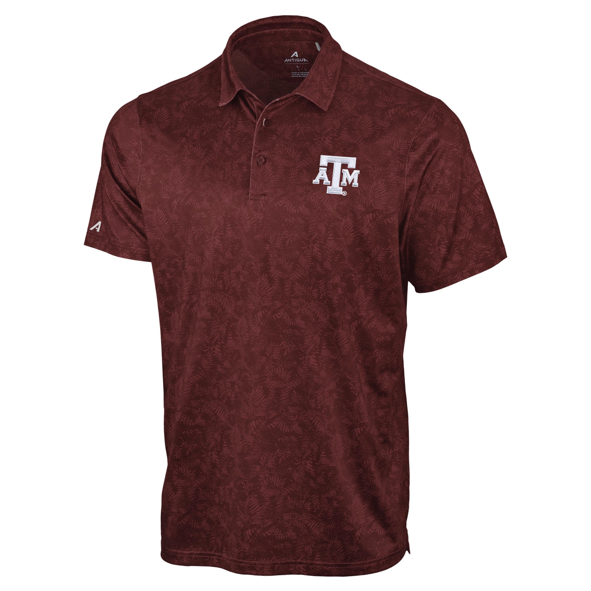 Men's Antigua Maroon Texas A&M Aggies Lush Polo