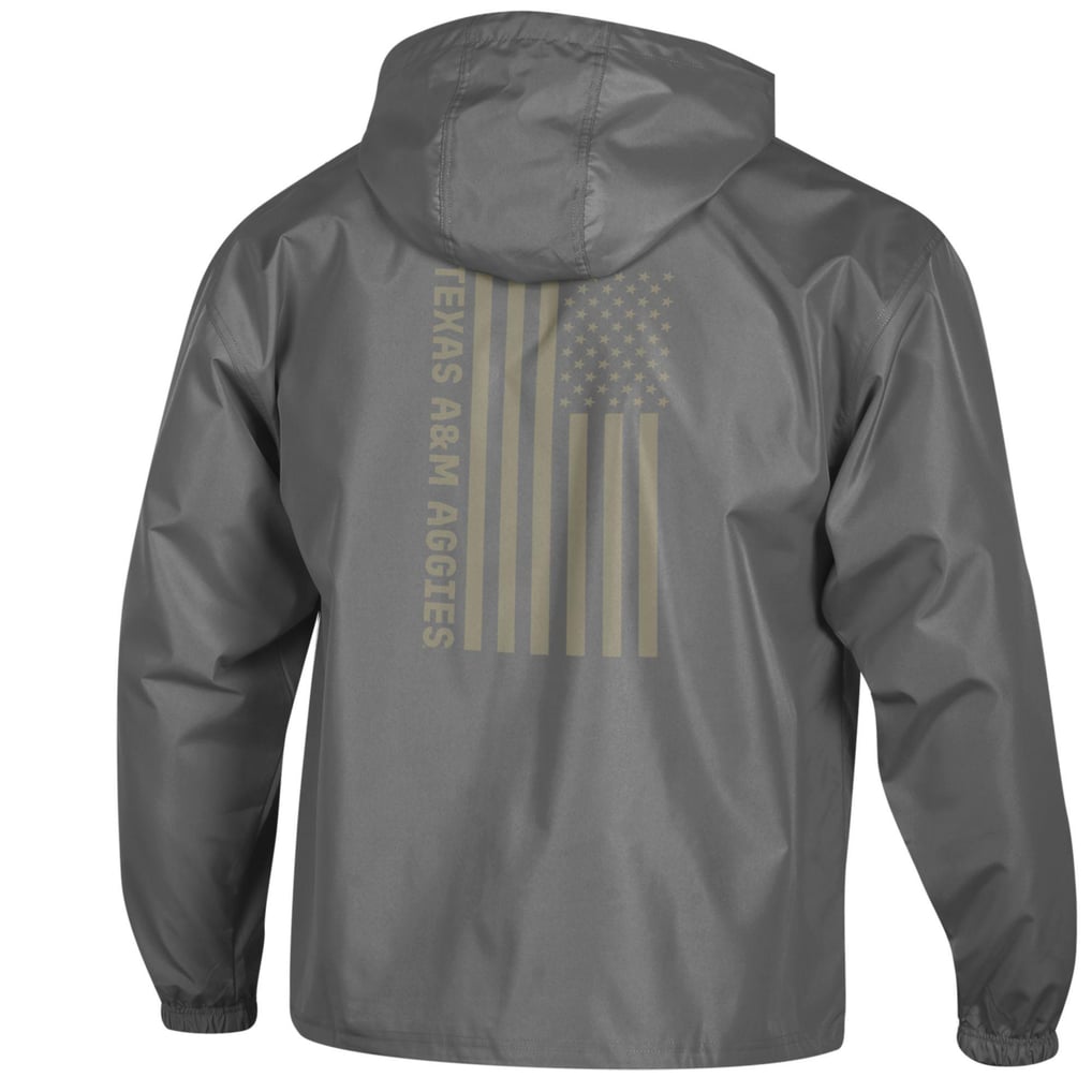 Texas A&M Aggies Champion OHT Flag Packable Half-Zip Hooded Jacket ...
