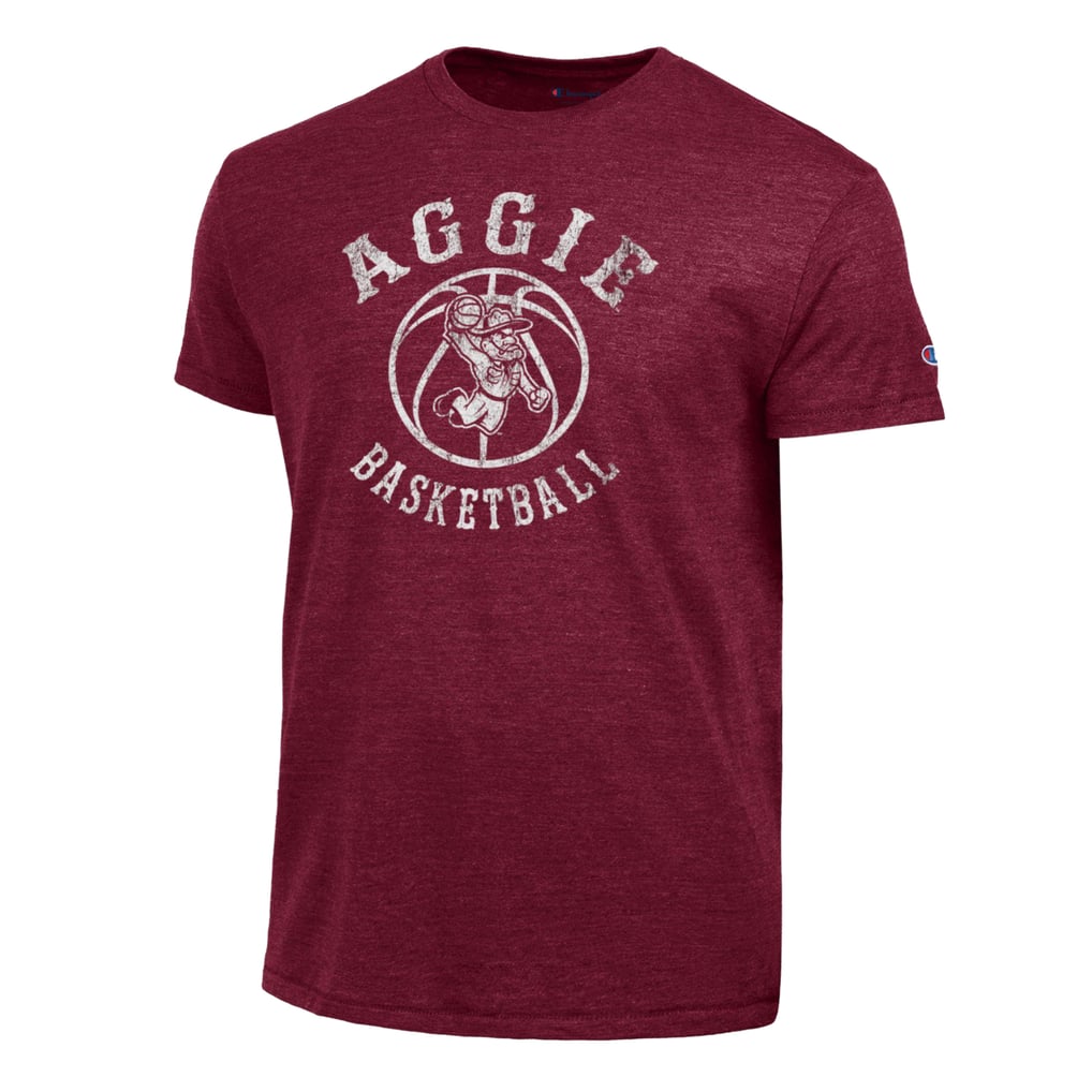 Texas A&M Aggies Champion Ol' Sarge Basketball Tri-Blend T-Shirt - Maroon