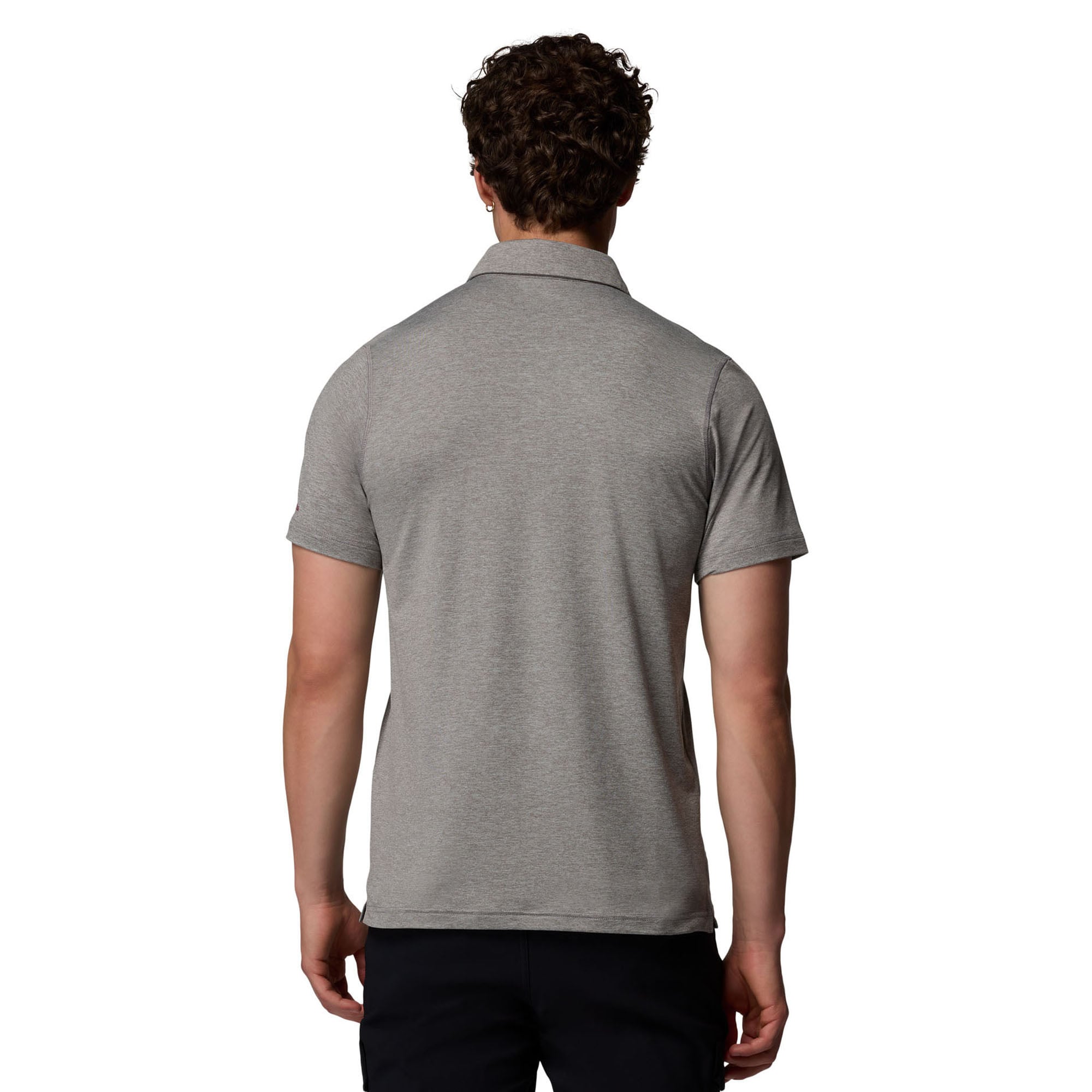 Men's Columbia Gray Texas A&M Aggies Trail Omni-Shade Polo