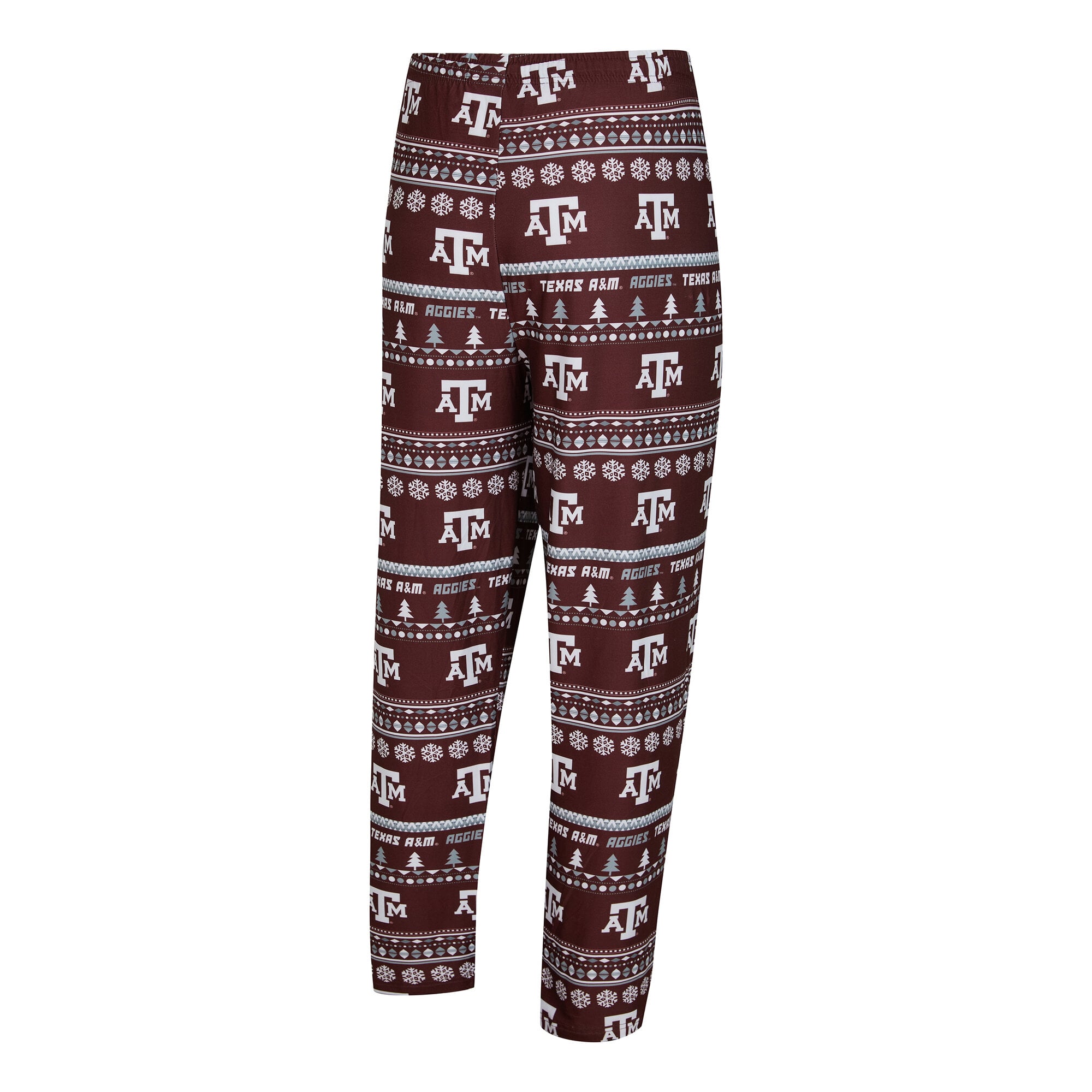 Men's Concepts Sport Maroon Texas A&M Aggies Ugly Sweater Long Sleeve Top and Pants Sleep Set