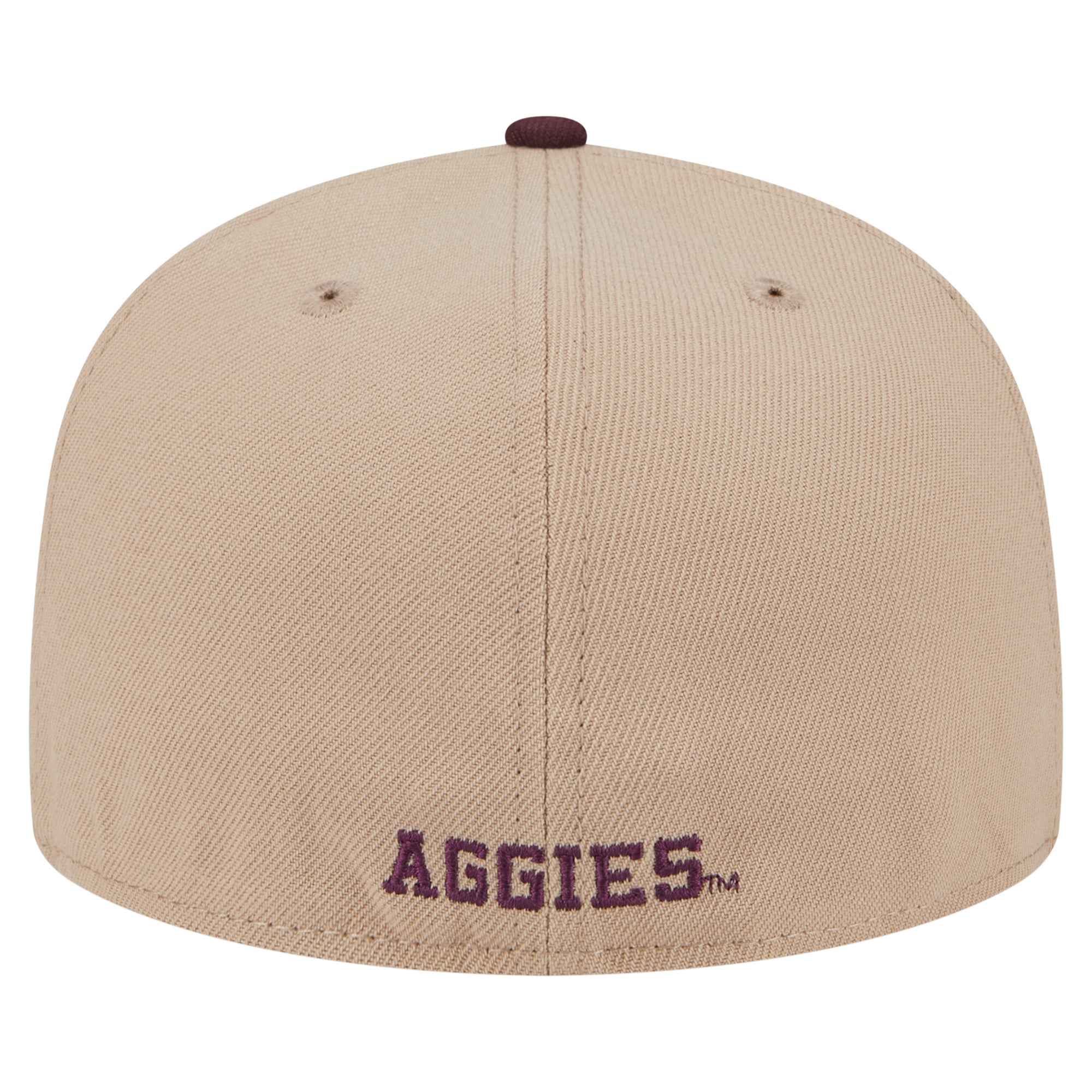 Men's New Era  Khaki Texas A&M Aggies Two-Tone 59FIFTY Fitted Hat