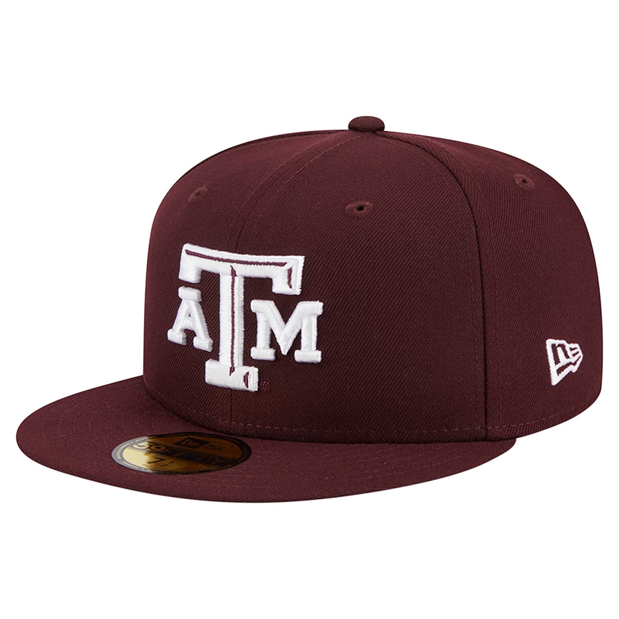 Men's New Era Maroon Texas A&M Aggies 59FIFTY Fitted Hat