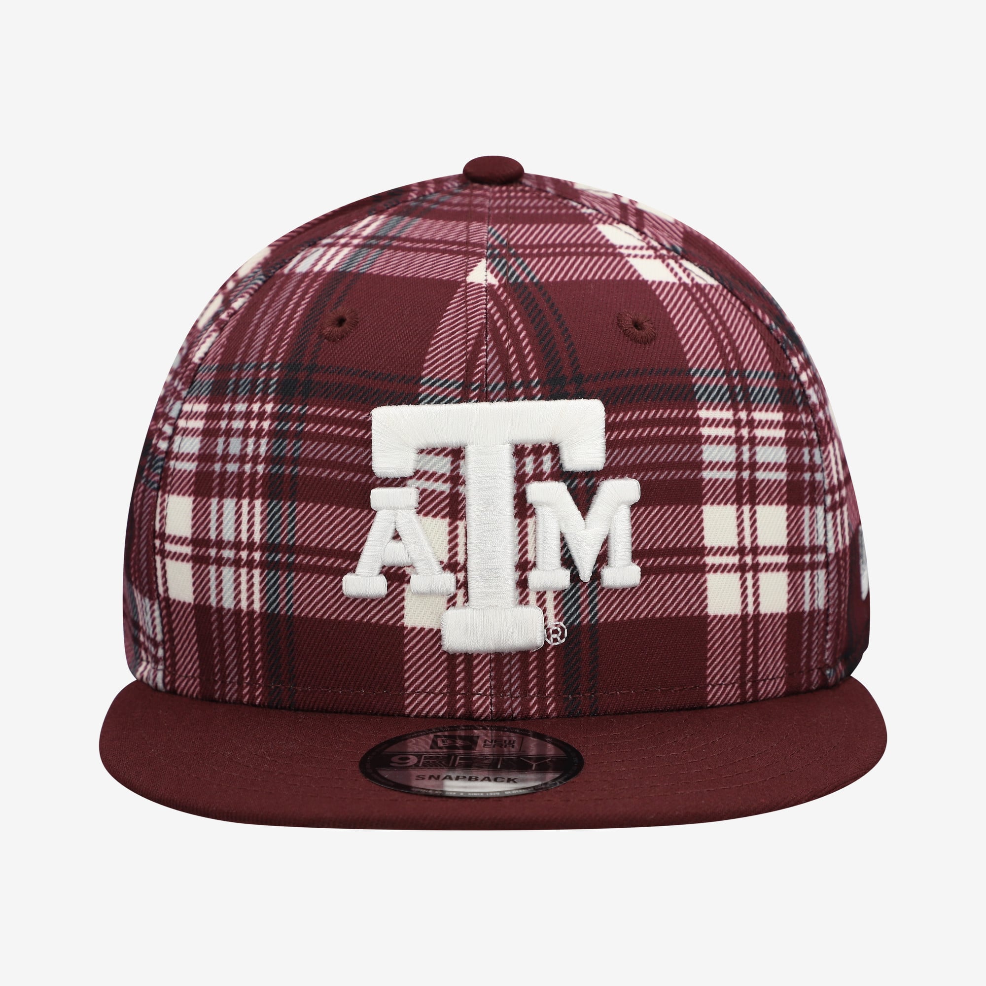 Casquette ajustable New Era bordeaux Texas A&M Aggies College Football Collection 9SEVENTY pour homme
