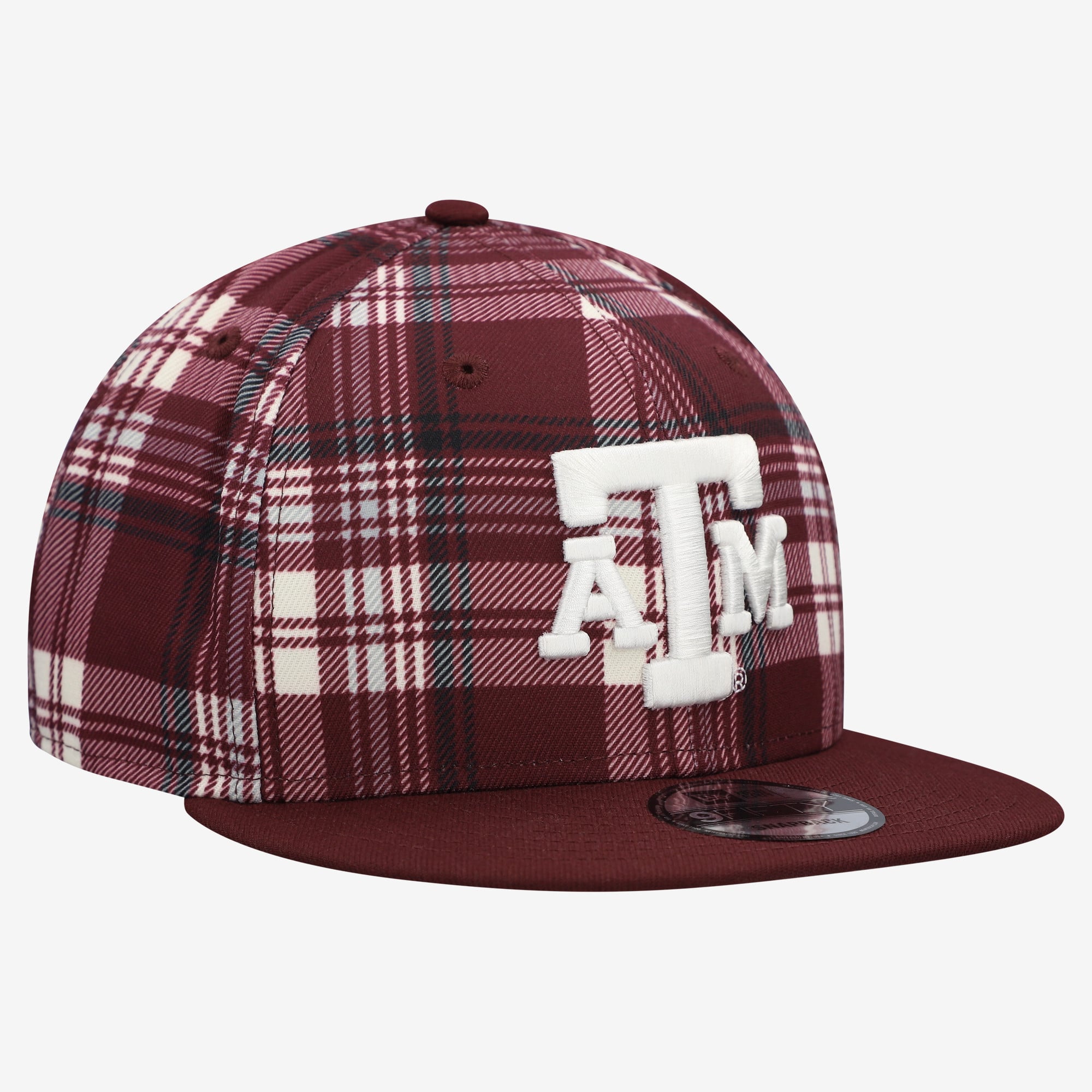 Casquette ajustable New Era bordeaux Texas A&M Aggies College Football Collection 9SEVENTY pour homme