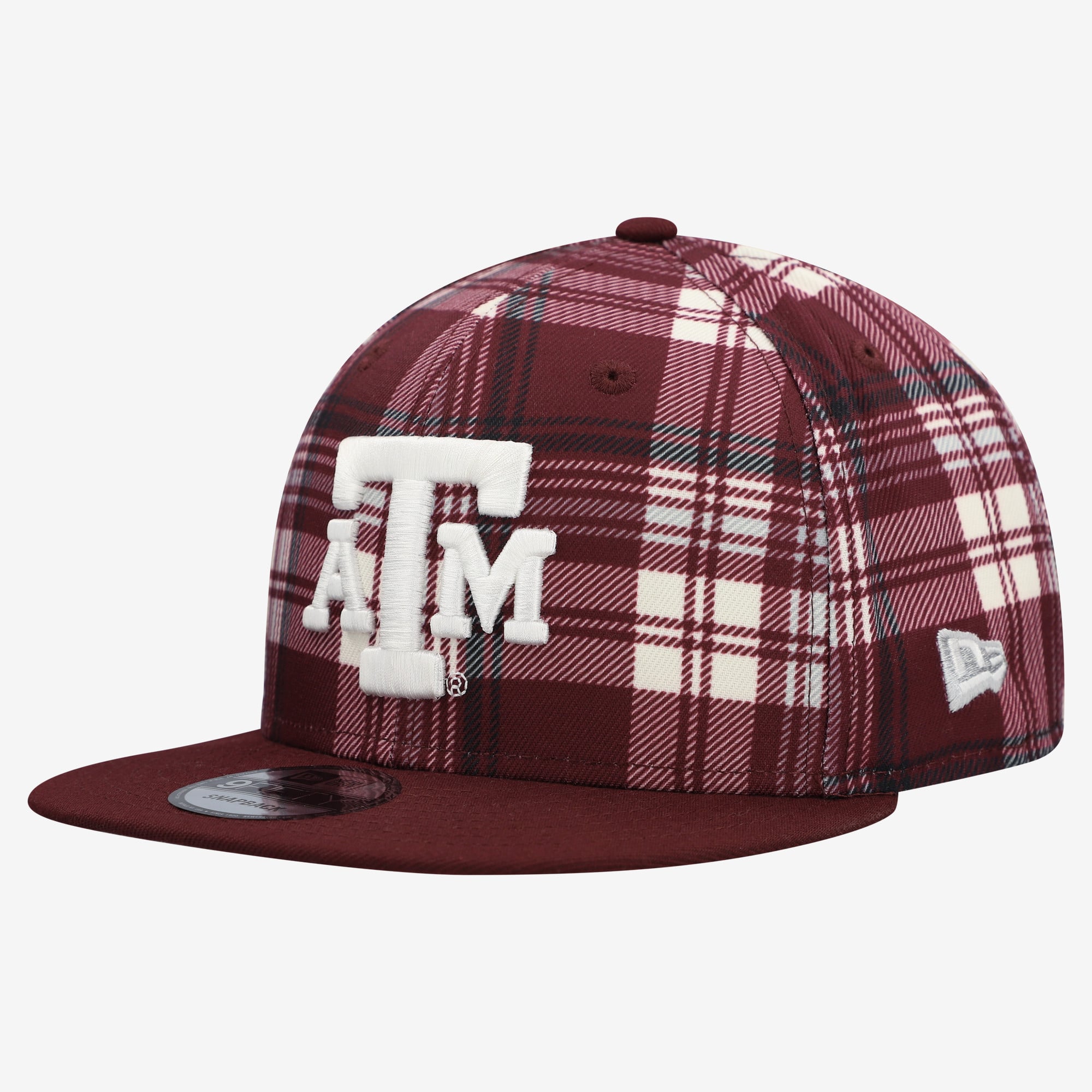 Casquette ajustable New Era bordeaux Texas A&M Aggies College Football Collection 9SEVENTY pour homme