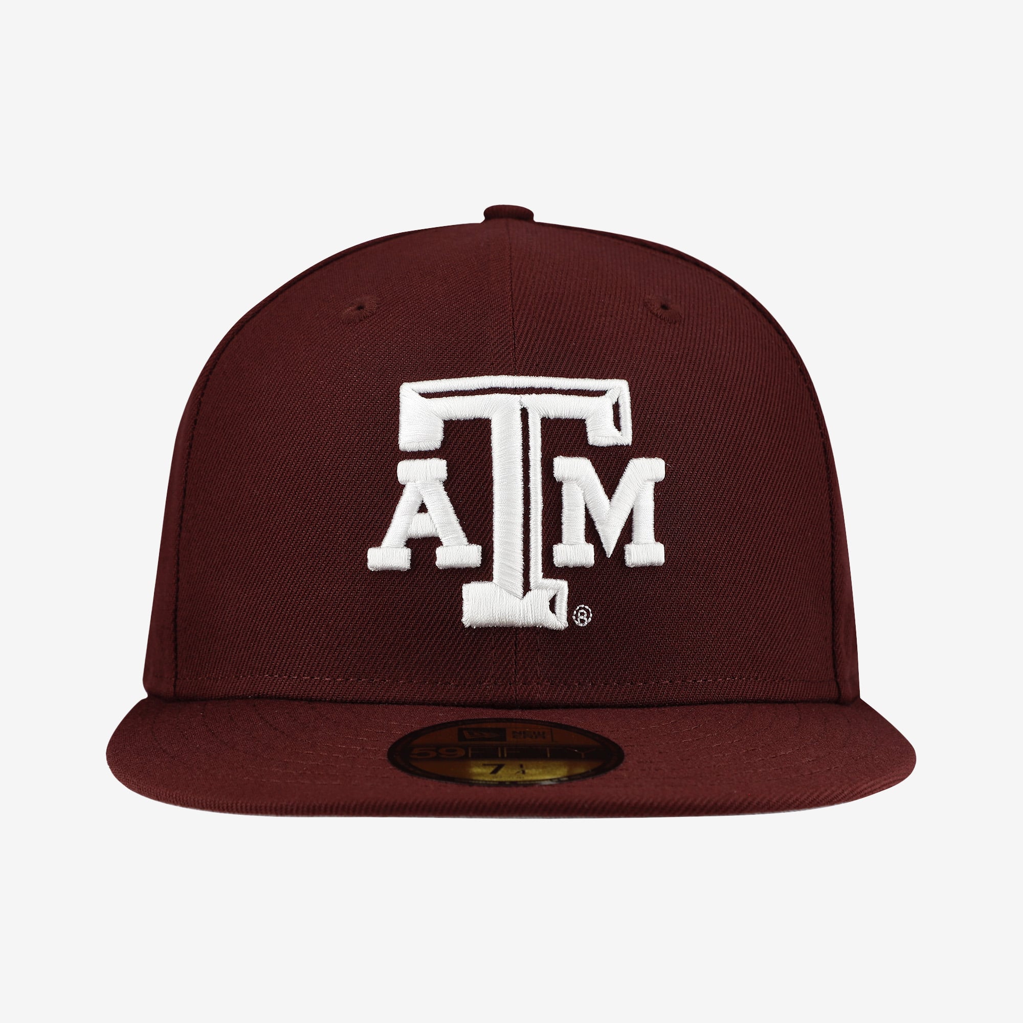 Casquette ajustée New Era 59FIFTY bordeaux pour homme, Texas A&M Aggies.