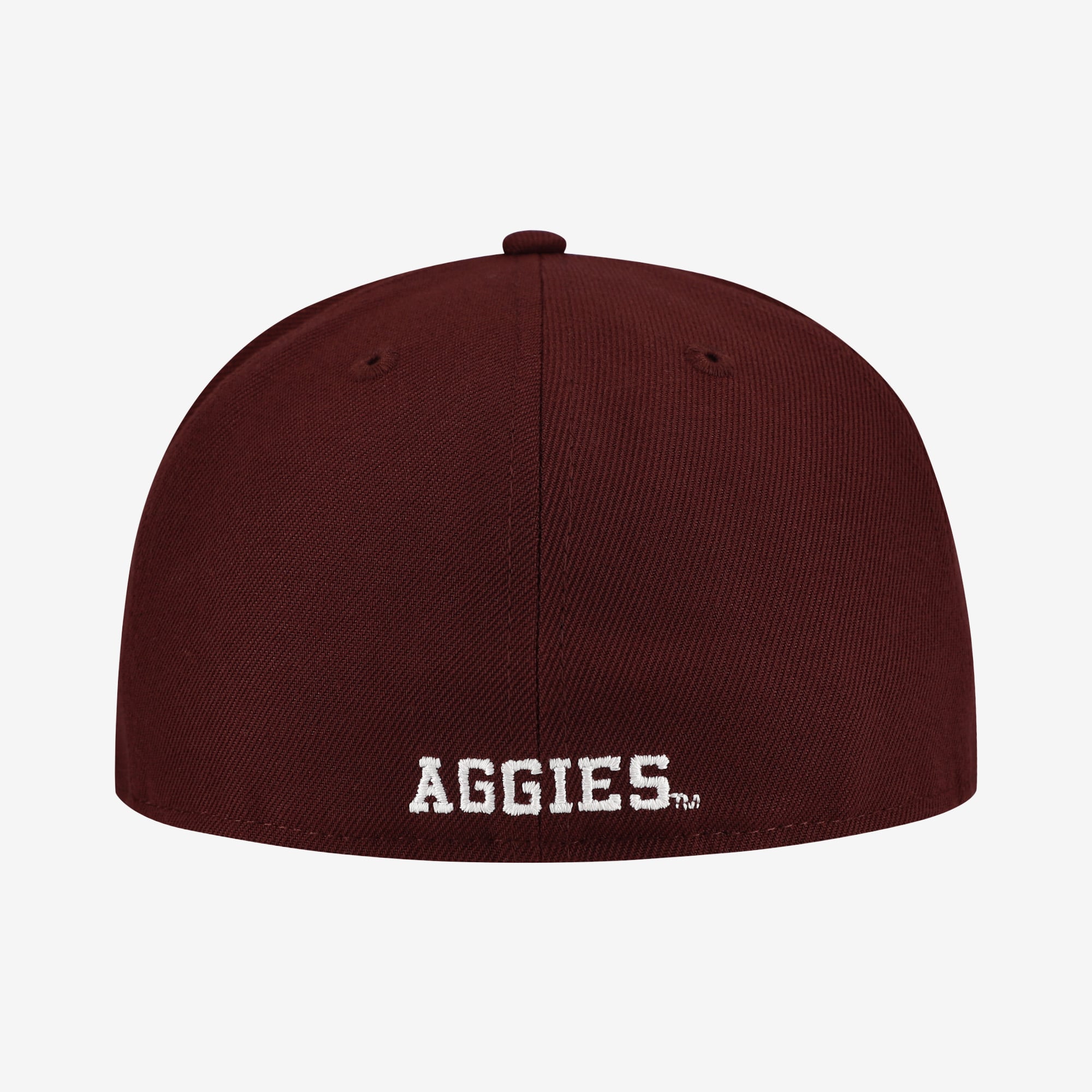 Casquette ajustée New Era 59FIFTY bordeaux pour homme, Texas A&M Aggies.