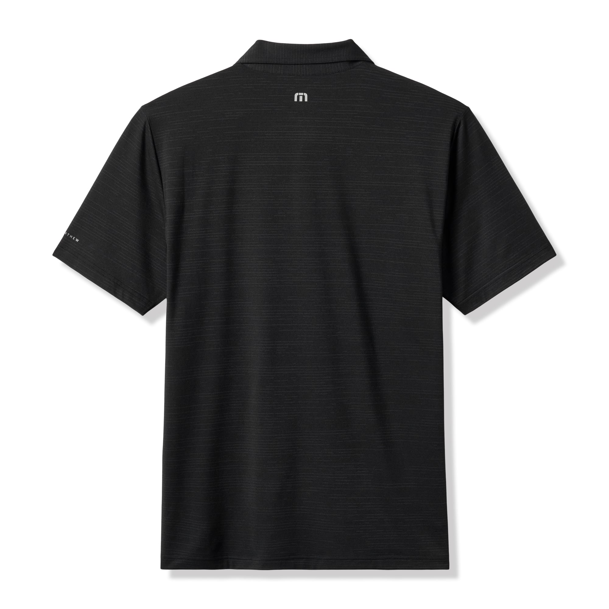Men's TravisMathew Black Texas A&M Aggies Halftime Show Heater Tri-Blend Polo