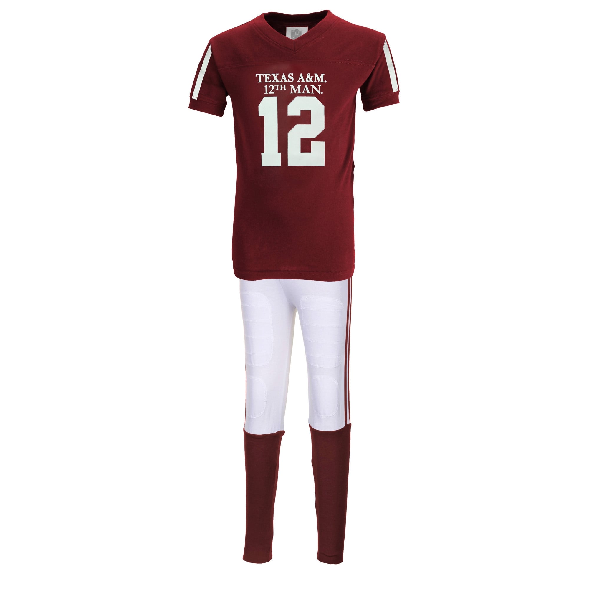 Preschool Wes & Willy Maroon Texas A&M Aggies V-Neck Pajama Set