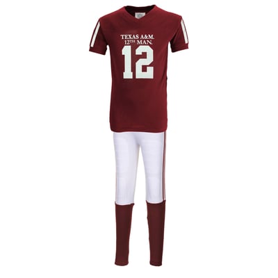 Texas A&M Aggies Wes & Willy Preschool V-Neck Pajama Set - Maroon