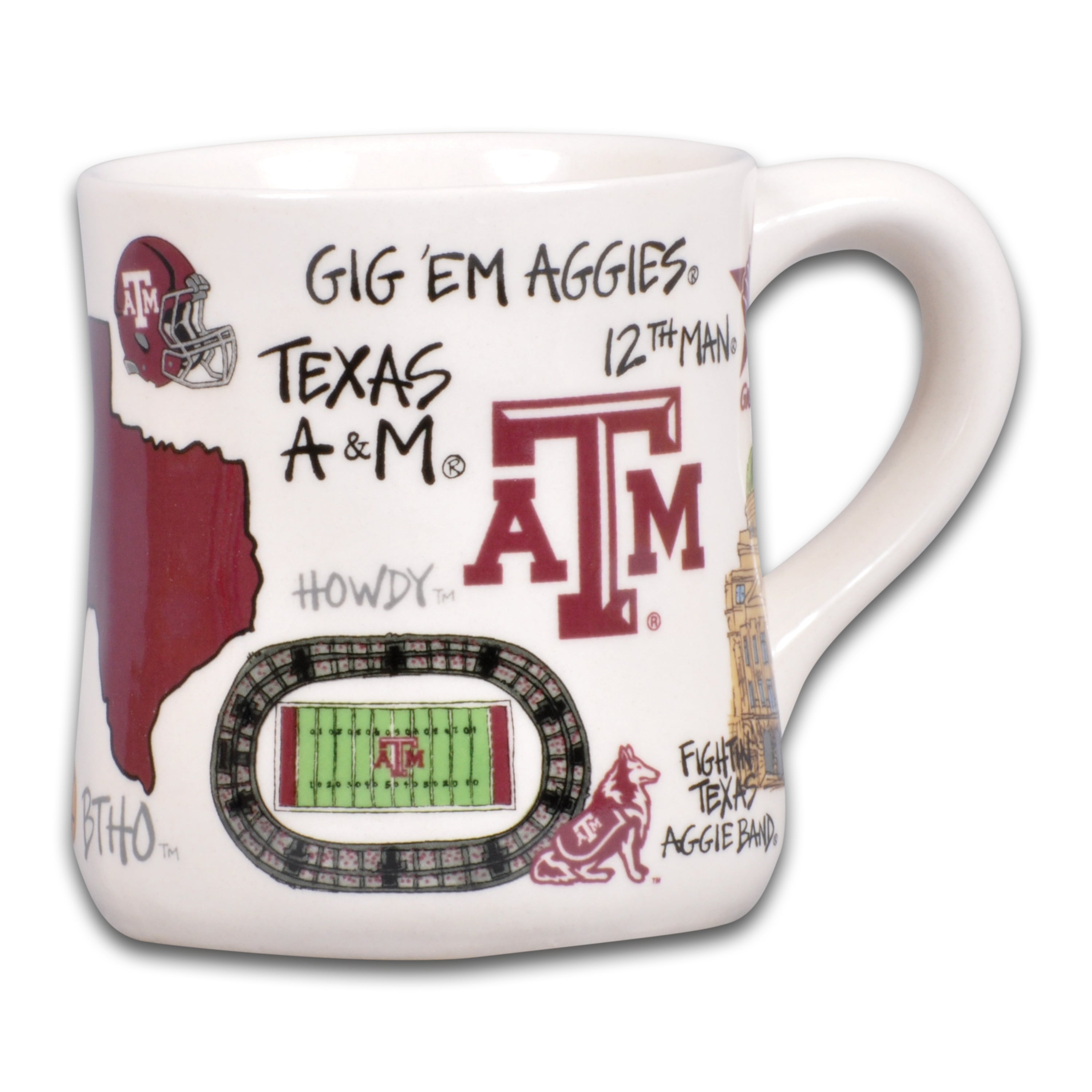 Texas A&M Aggies 16oz. Hometown Mug