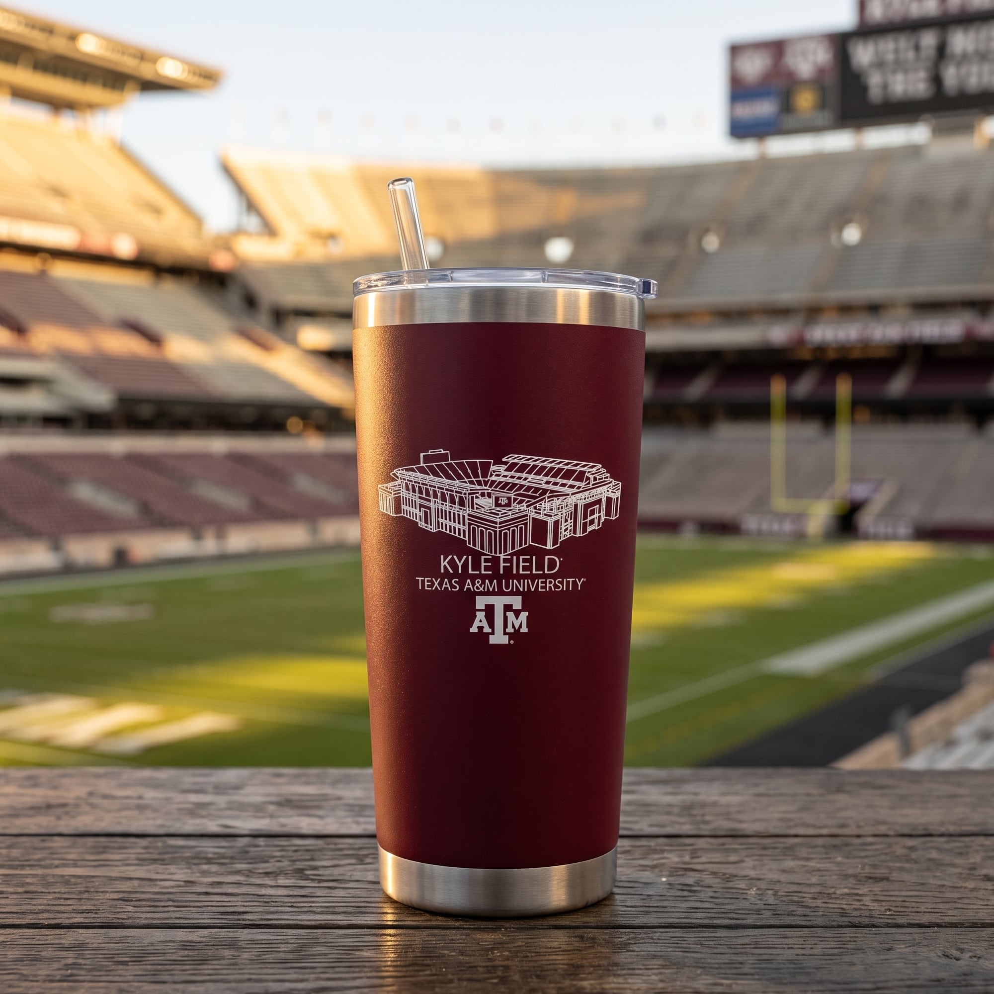Texas A&M Aggies 22oz. Stadium Tumbler