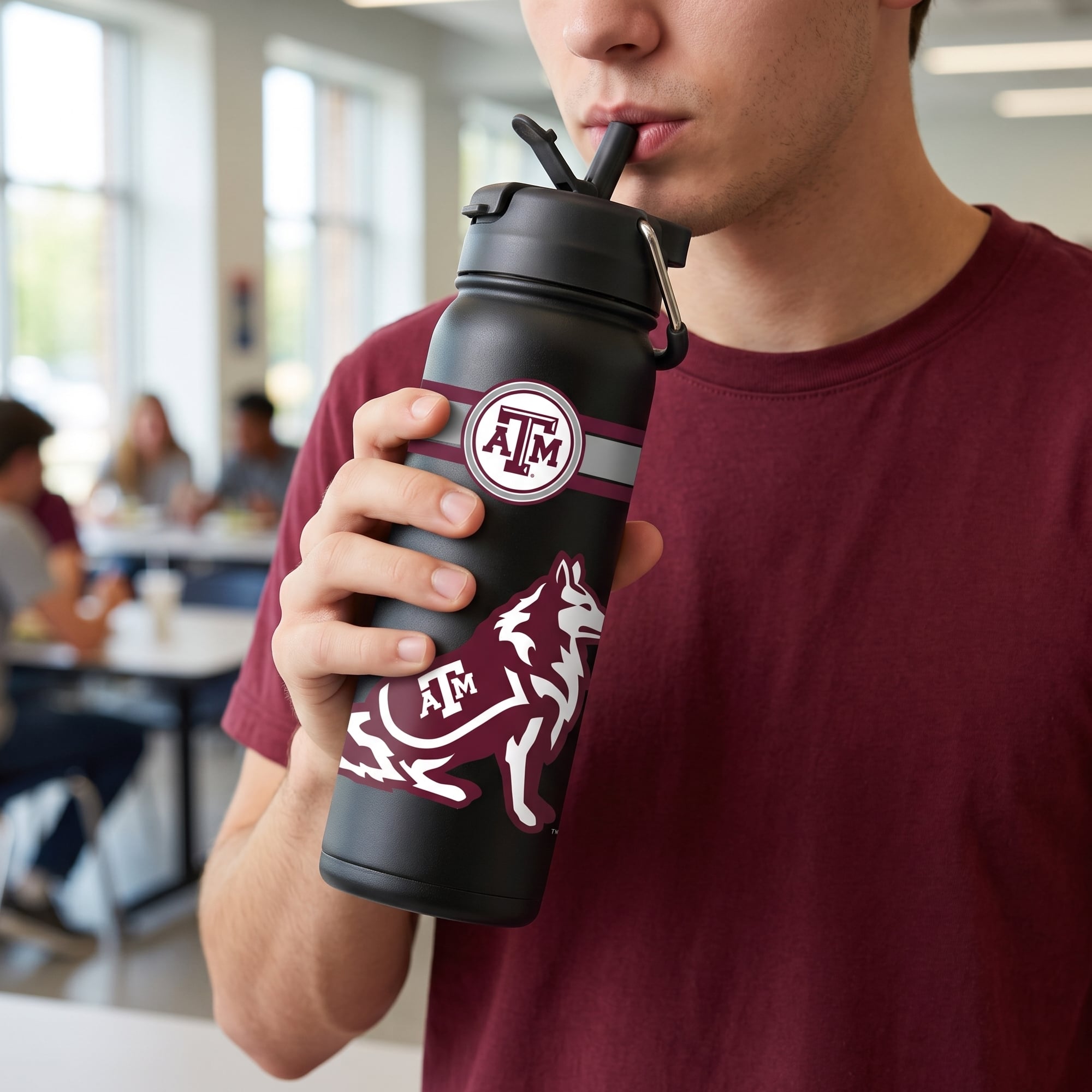 Bouteille triple option 24 oz Texas A&M Aggies