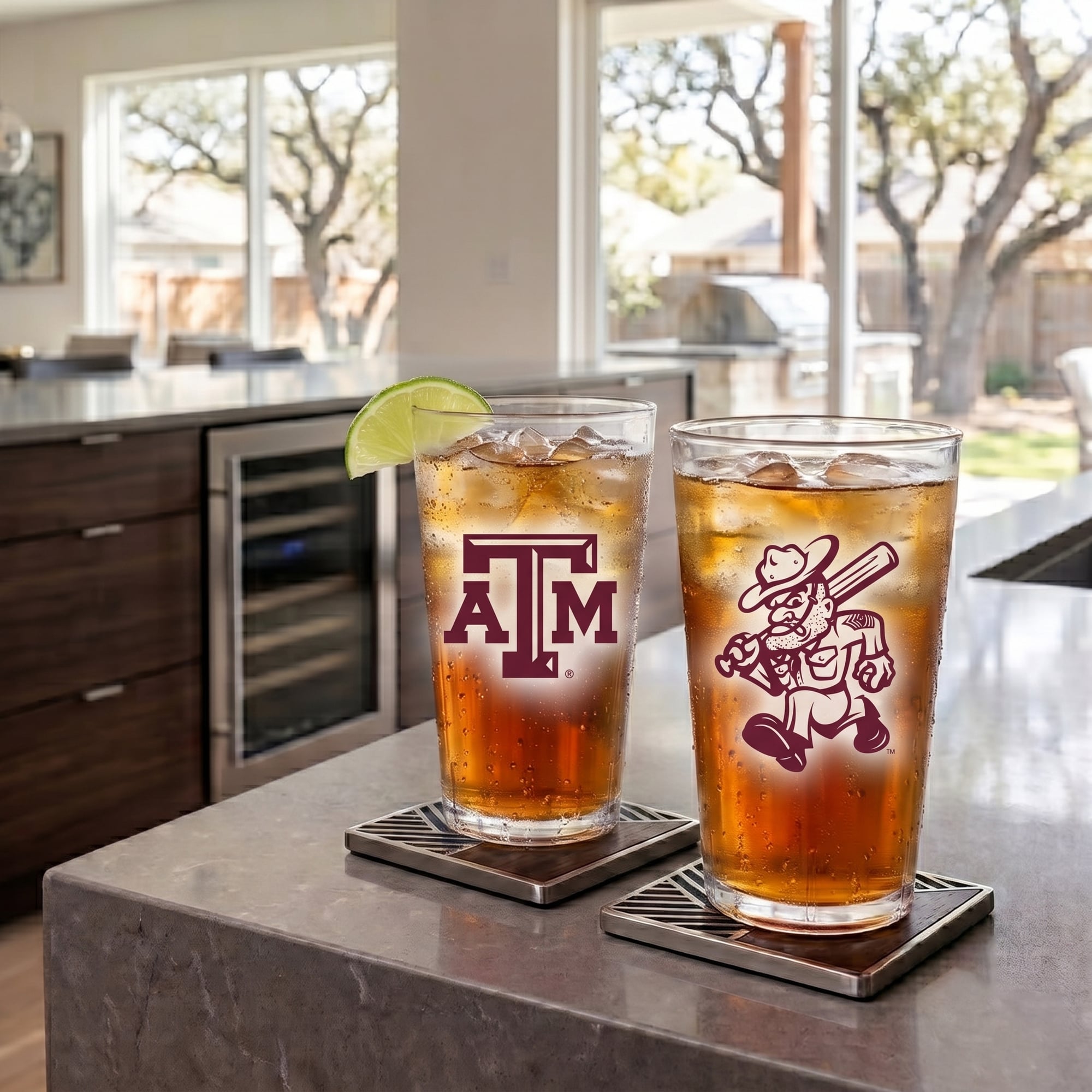 Texas A&M Aggies 24oz. Two-Pack Tritan Tumbler Set