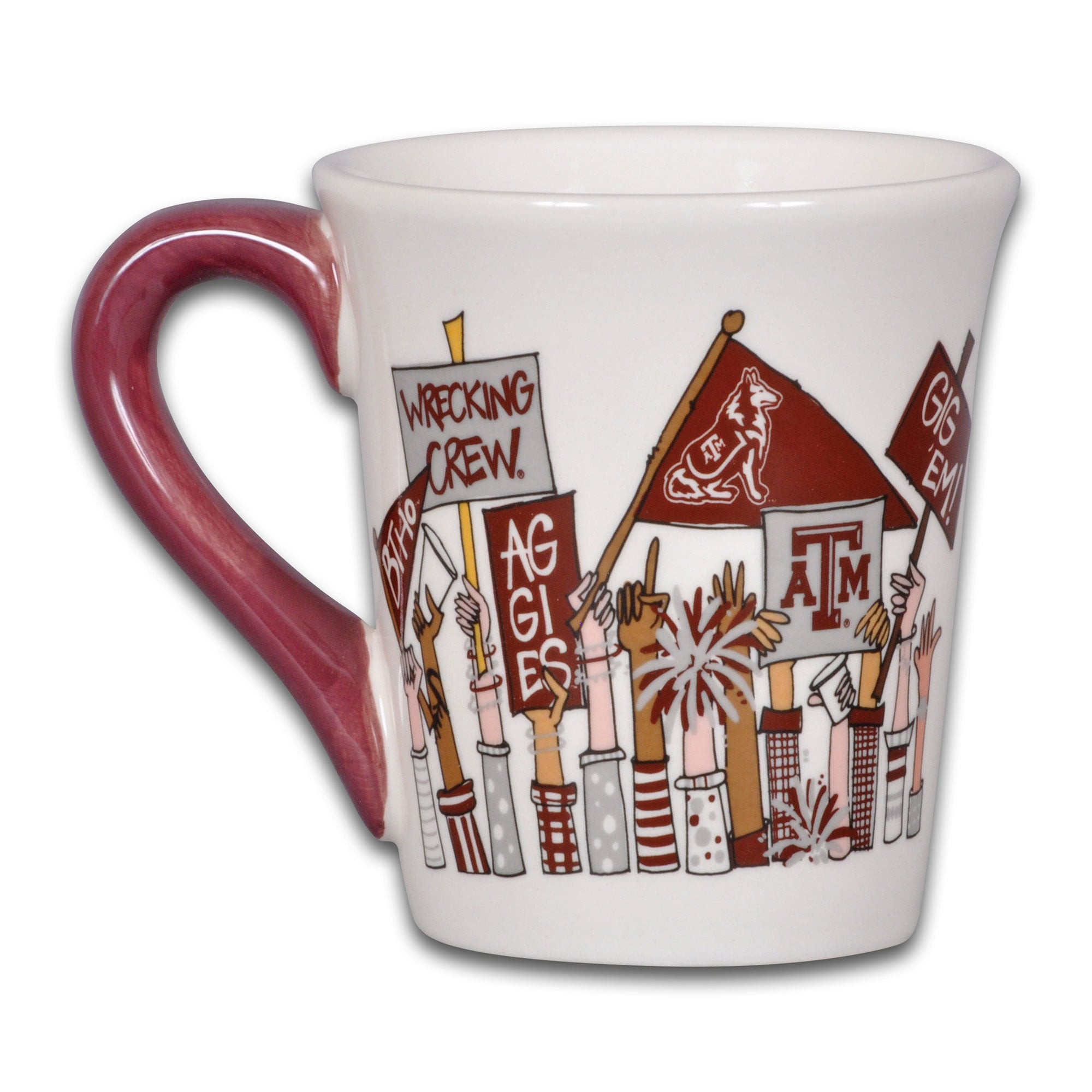 Mug de supporters des Texas A&M Aggies (887 ml)