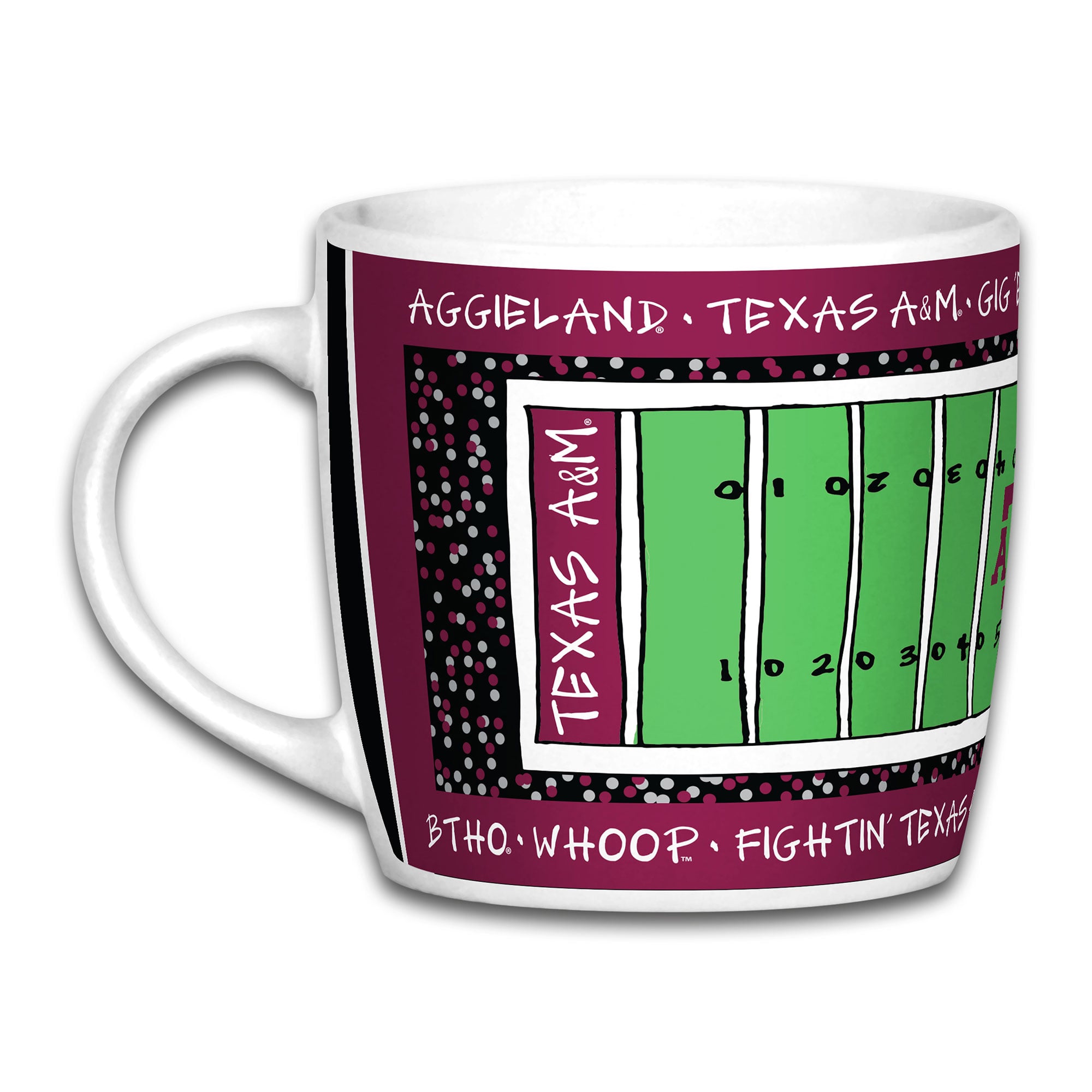 Mug de stade Texas A&M Aggies de 887 ml (30 oz).