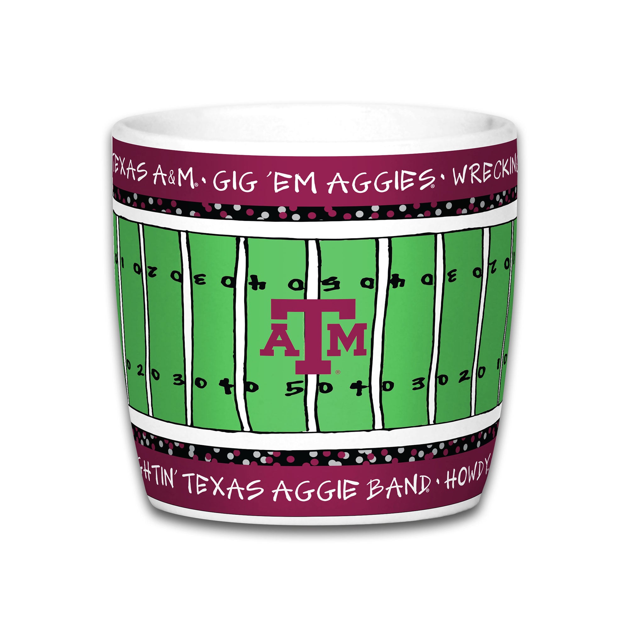Mug de stade Texas A&M Aggies de 887 ml (30 oz).