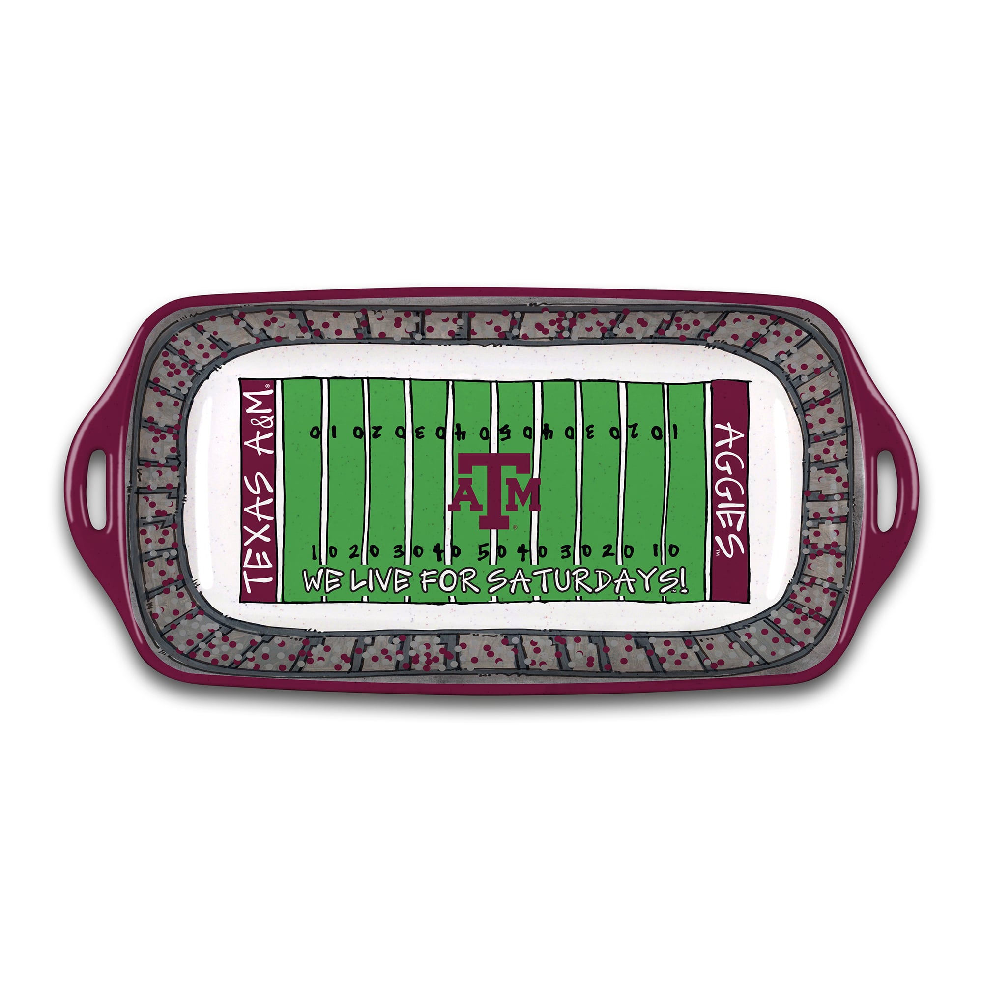 Plateau de stade en mélamine Texas A&M Aggies