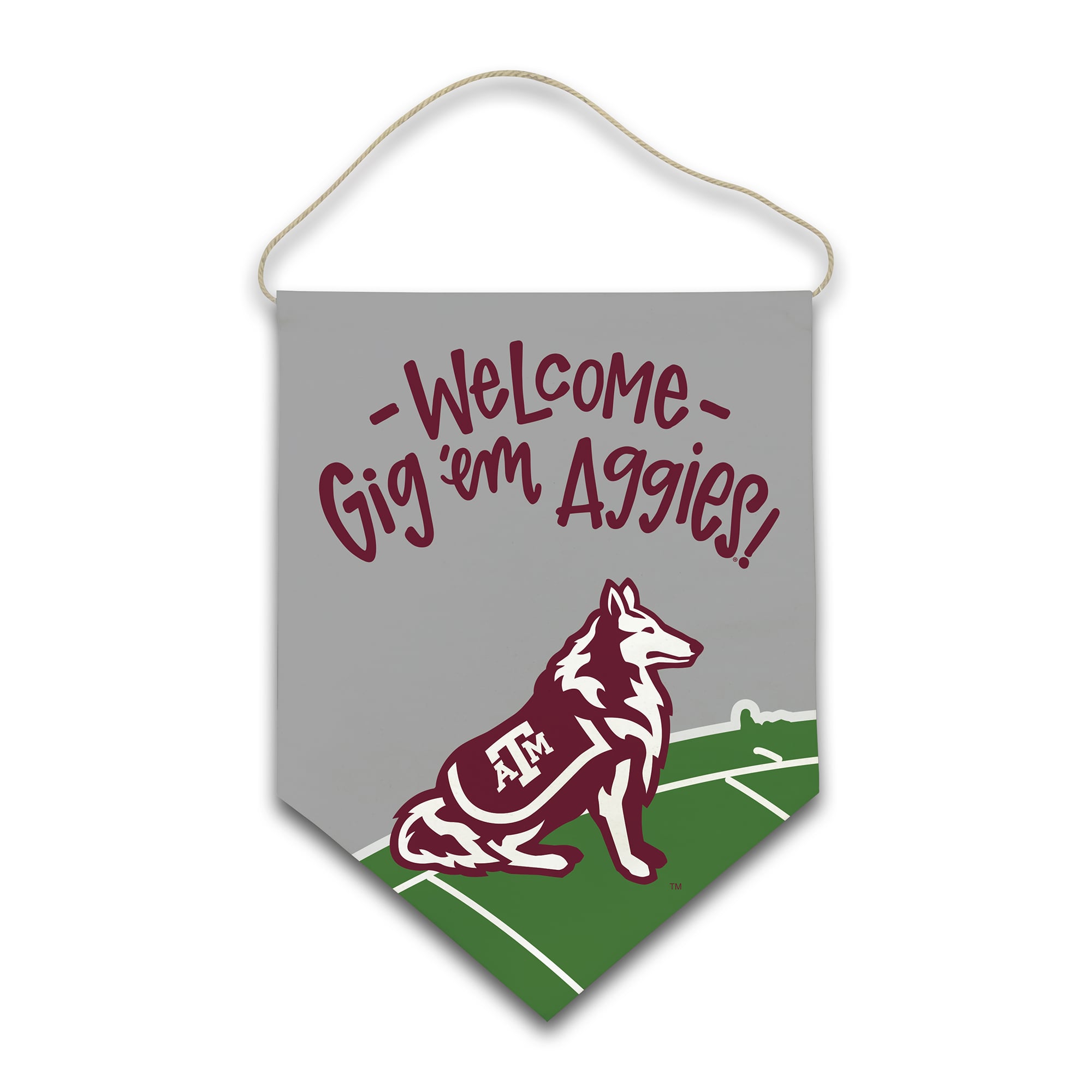 Porte-toile de bienvenue des Texas A&M Aggies
