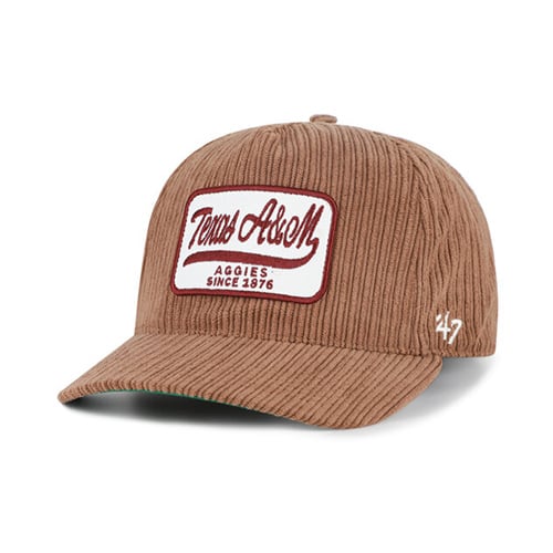 Unisex '47 Brown Texas A&M Aggies Corduroy Patch Hitch Adjustable Hat
