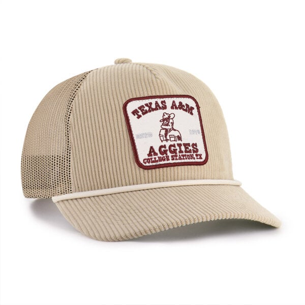 Casquette unisexe '47 kaki Texas A&M Aggies Cordlandia Hitch ajustable