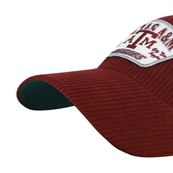 Casquette unisexe ajustable '47 Maroon Texas A&M Aggies Accordia en velours côtelé MVP