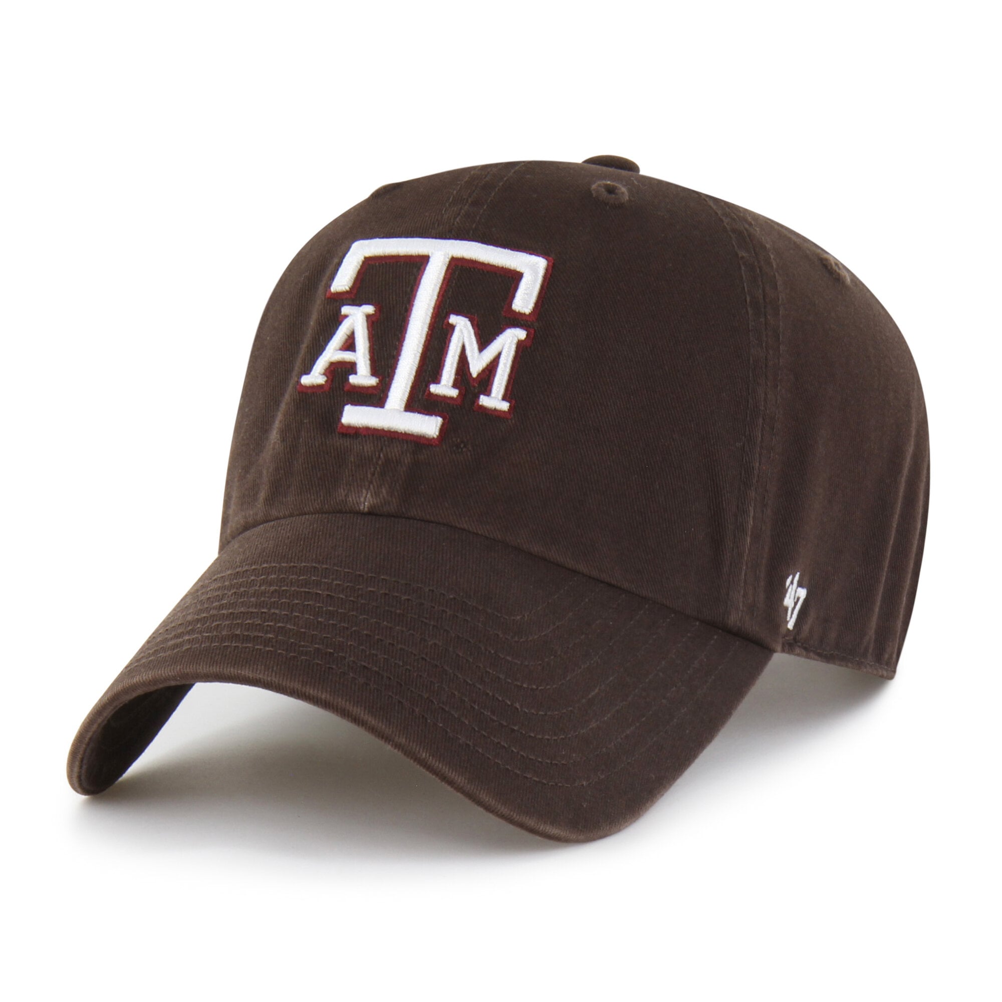 Casquette unisexe ajustable '47 Texas A&M Aggies Brown Vault Clean Up