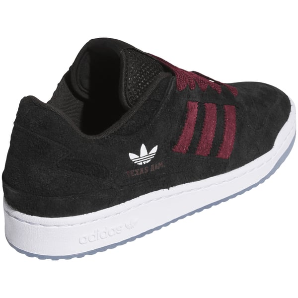 Unisex adidas Black Texas A&M Aggies Forum Low Shoes display picture 2