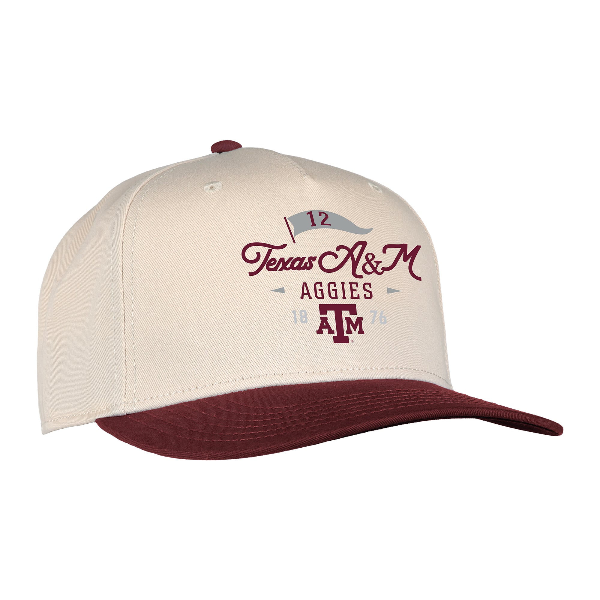 Casquette unisexe crème Ahead Texas A&M Aggies de 1995, ajustable