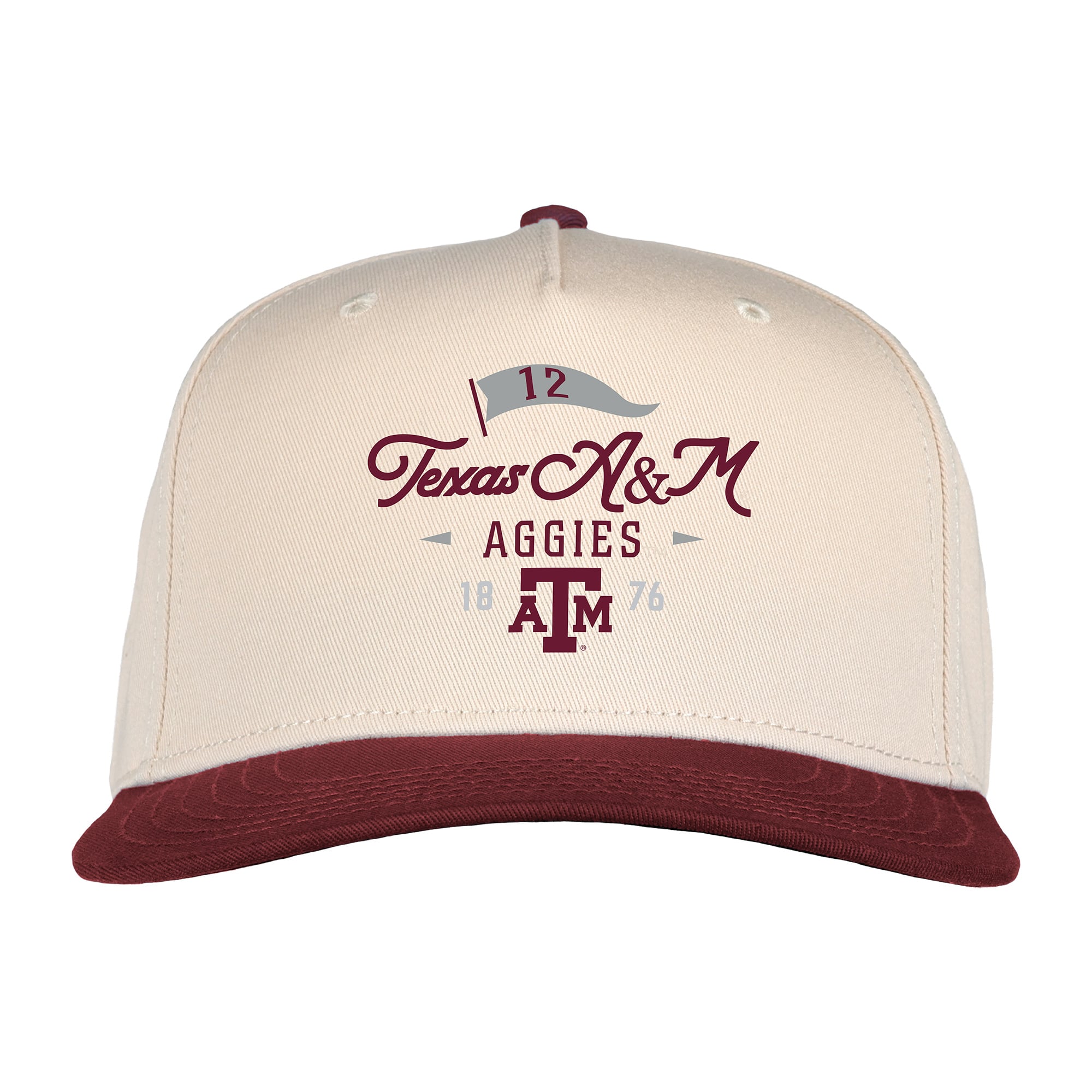 Casquette unisexe crème Ahead Texas A&M Aggies de 1995, ajustable