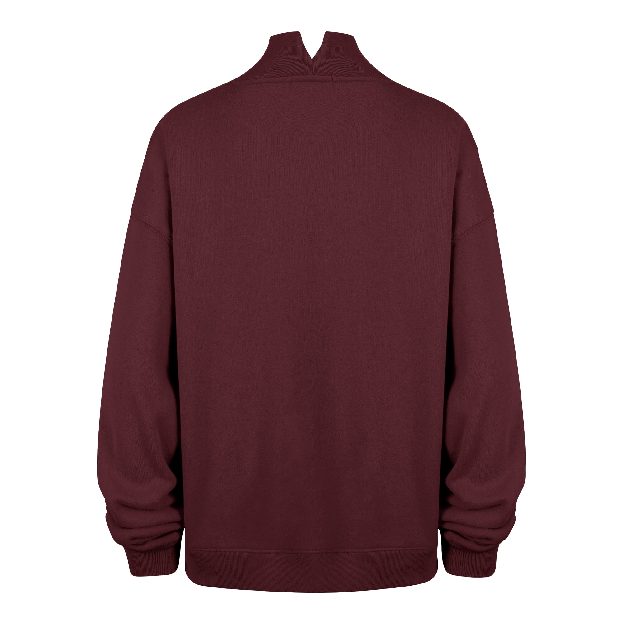 Sweat-shirt à col montant Texas A&M Aggies bordeaux « 47 » pour femmes